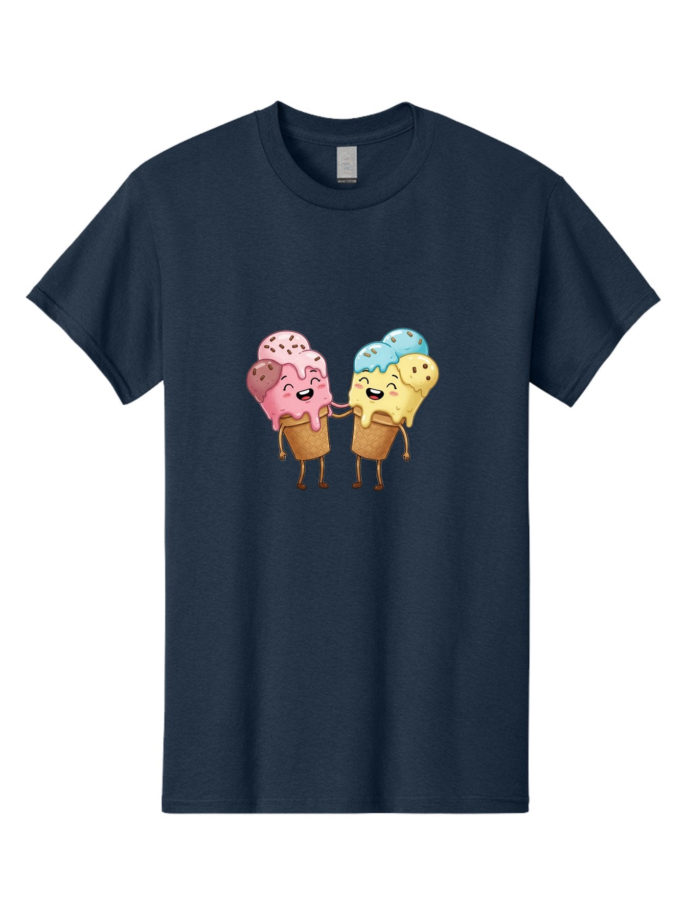 Double-Icecream Men'S Graphic Tee, 100% Cotton, Comfortable Casual Summer Wear, Machine Washable, Vintage Camera, Old Camera, Antique Camera, Black Camera, Classic Photography, Photography Equipment, Nostalgic Device, Film Camera, Camera Art Baj437 13