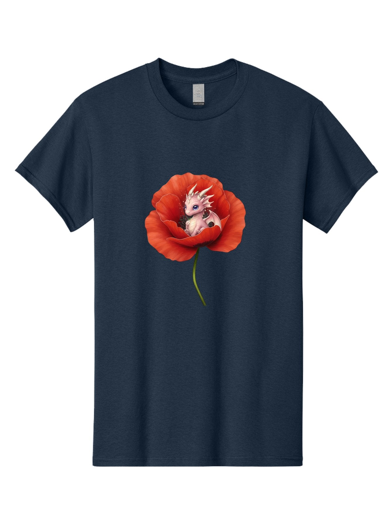 Dragon-In-Poppy-1 Men'S Graphic Tee, 100% Cotton, Comfortable Casual Summer Wear, Machine Washable, Vintage Camera, Old Camera, Antique Camera, Black Camera, Classic Photography, Photography Equipment, Nostalgic Device, Film Camera, Camera Art Baj441 12