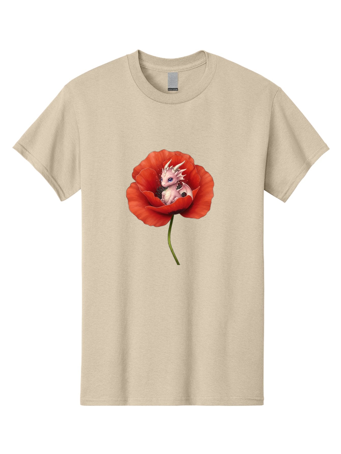Dragon-In-Poppy-1 Men'S Graphic Tee, 100% Cotton, Comfortable Casual Summer Wear, Machine Washable, Vintage Camera, Old Camera, Antique Camera, Black Camera, Classic Photography, Photography Equipment, Nostalgic Device, Film Camera, Camera Art Baj441