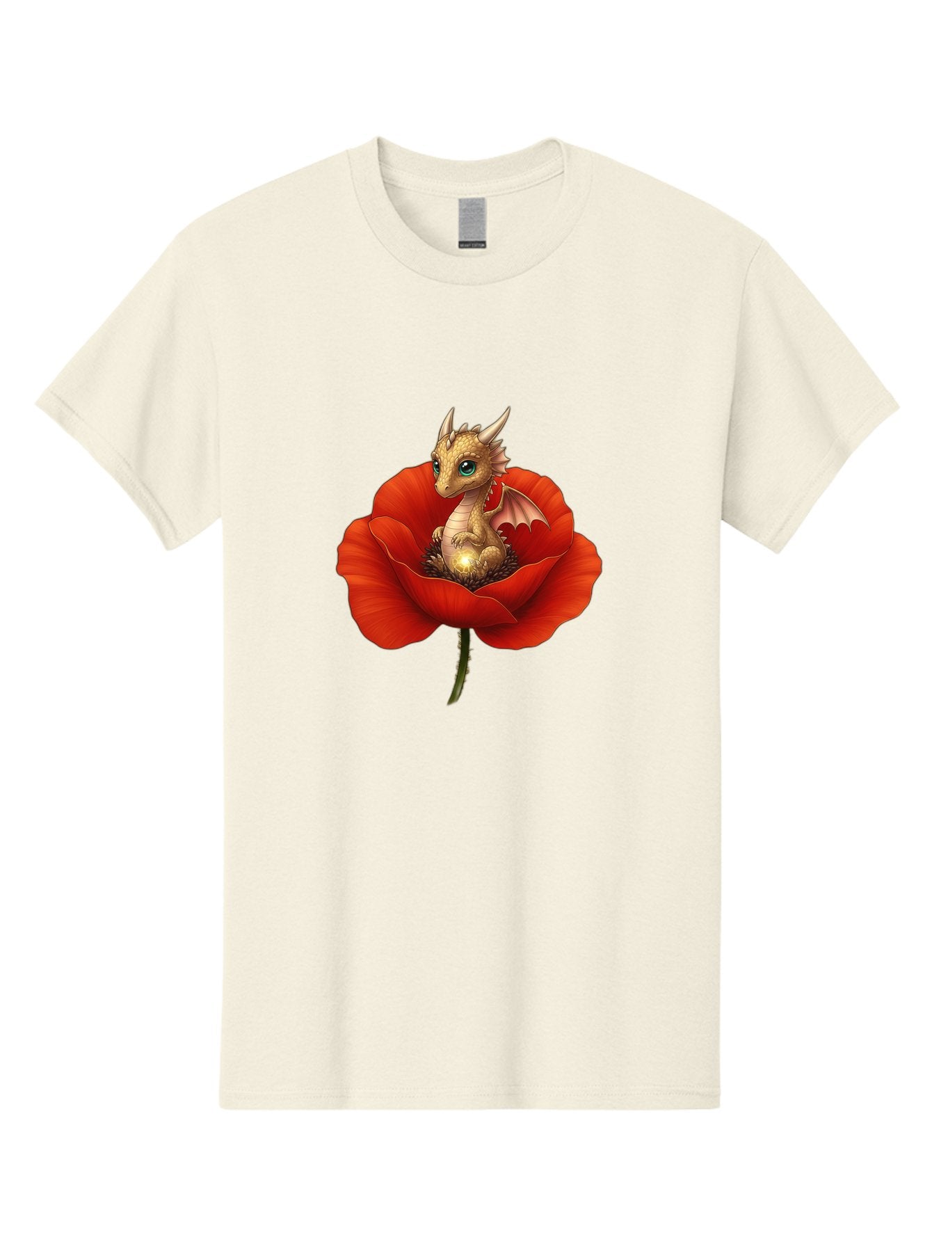 Dragon-In-Poppy-3 Men'S Graphic Tee, 100% Cotton, Comfortable Casual Summer Wear, Machine Washable, Vintage Camera, Old Camera, Antique Camera, Black Camera, Classic Photography, Photography Equipment, Nostalgic Device, Film Camera, Camera Art Baj443 7