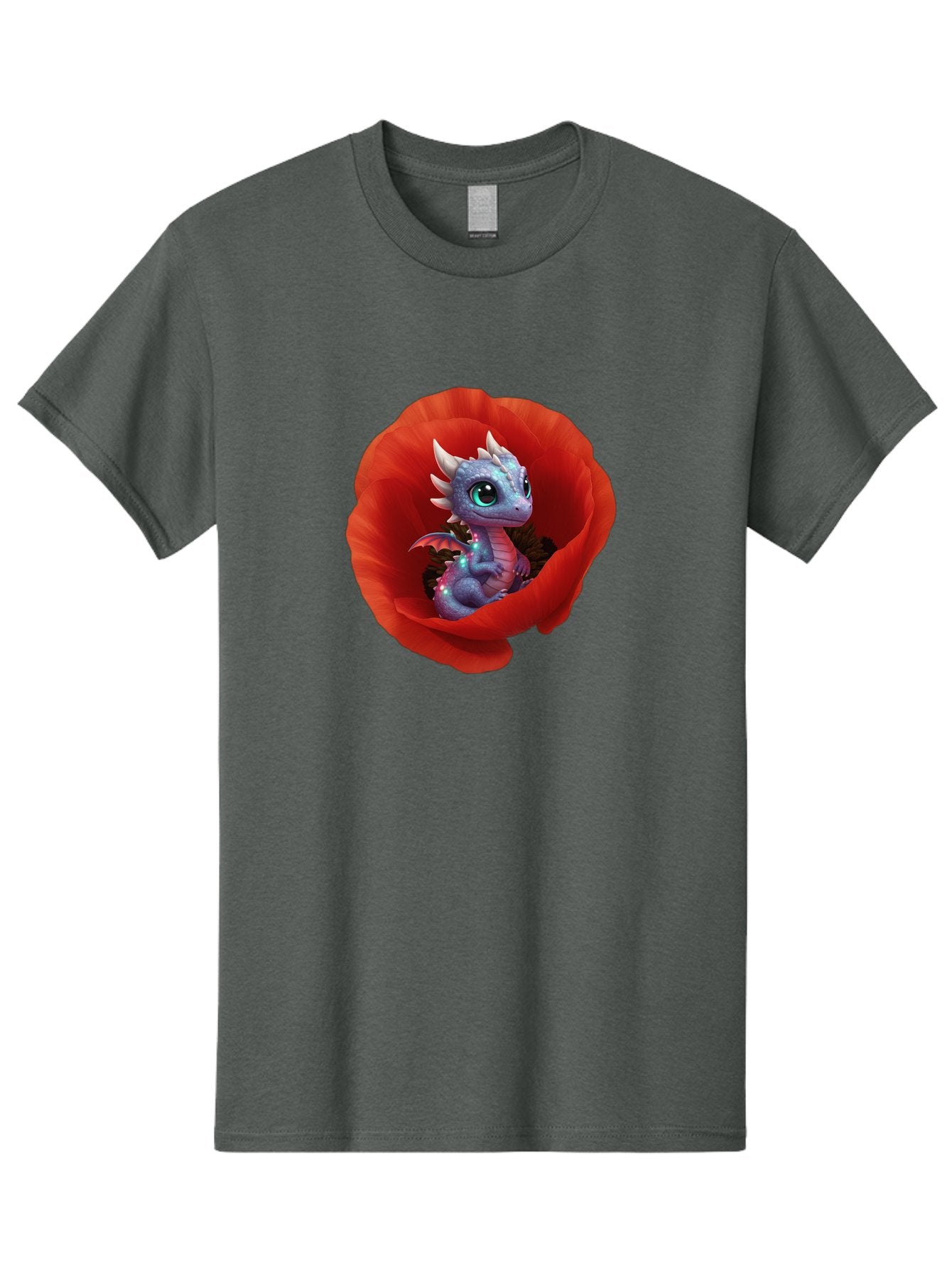 Dragon-In-Red-Flower Men'S Graphic Tee, 100% Cotton, Comfortable Casual Summer Wear, Machine Washable, Vintage Camera, Old Camera, Antique Camera, Black Camera, Classic Photography, Photography Equipment, Nostalgic Device, Film Camera, Baj445 4