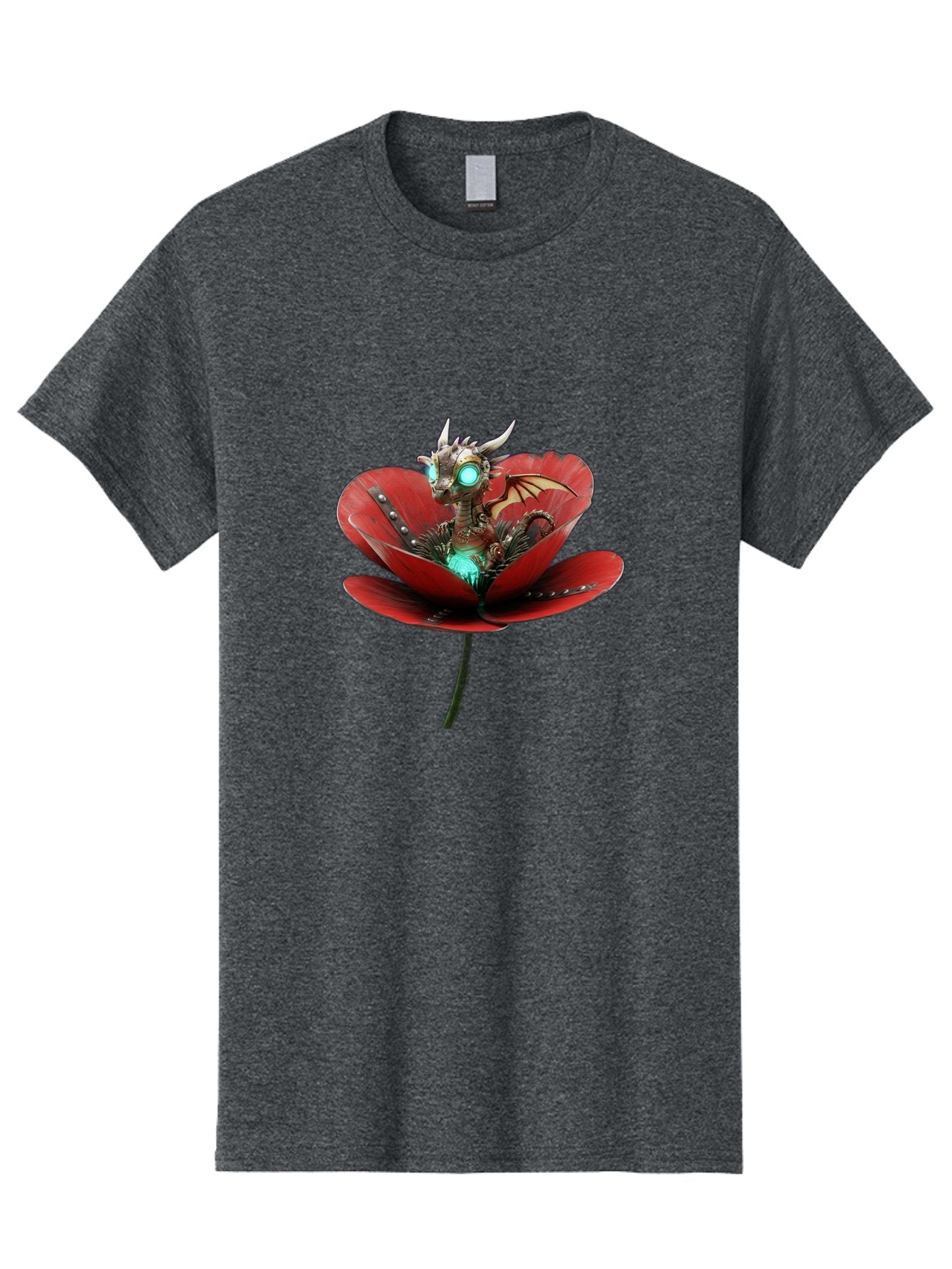 Dragon-In-Red-Tulip Men'S Graphic Tee, 100% Cotton, Comfortable Casual Summer Wear, Machine Washable, Vintage Camera, Old Camera, Antique Camera, Black Camera, Classic Photography, Photography Equipment, Nostalgic Device, Film Camera, Baj447
