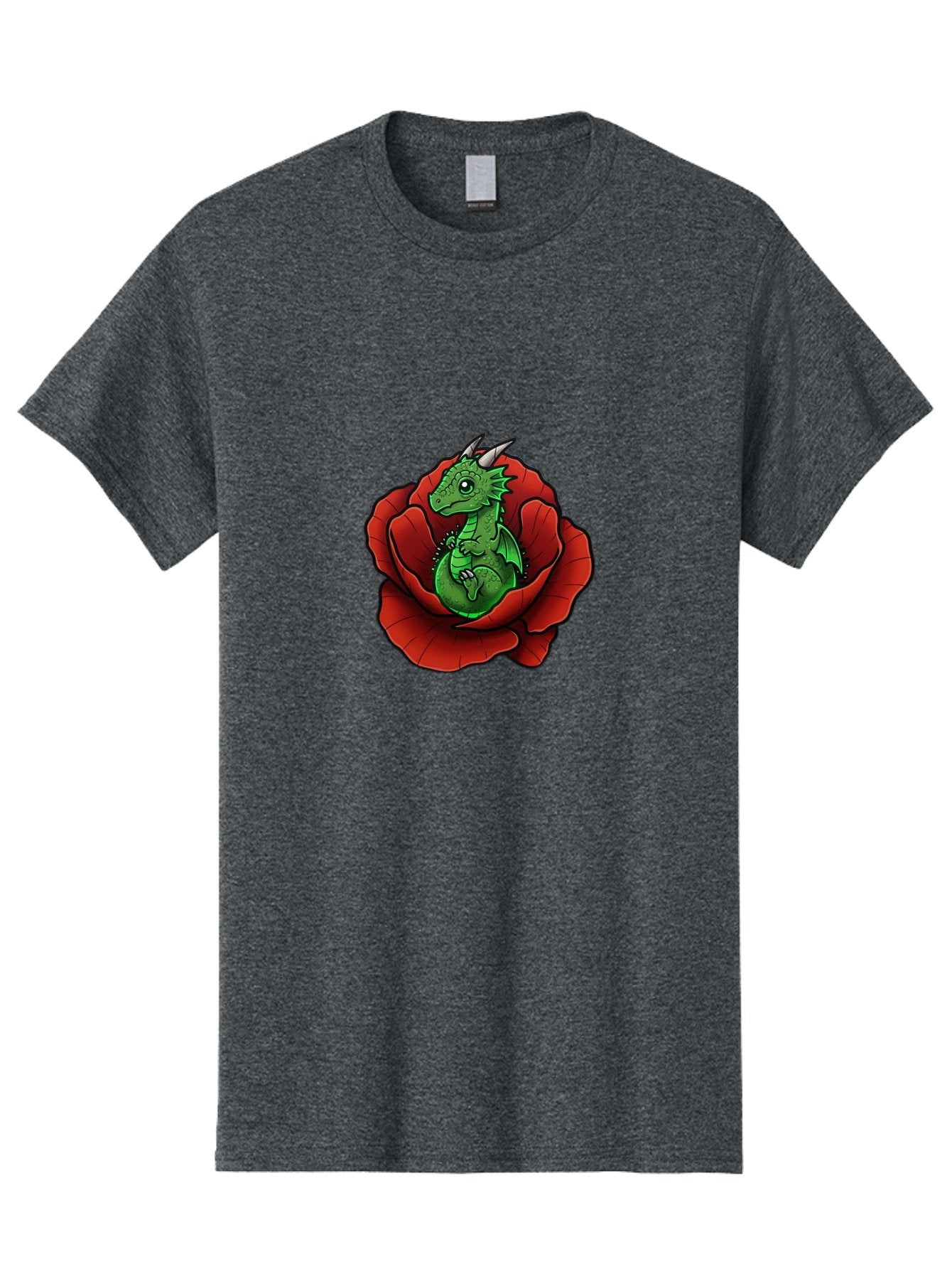 Dragon-In-Rose-1 Men'S Graphic Tee, 100% Cotton, Comfortable Casual Summer Wear, Machine Washable, Vintage Camera, Old Camera, Antique Camera, Black Camera, Classic Photography, Photography Equipment, Nostalgic Device, Film Camera, Camera Art Baj448 11