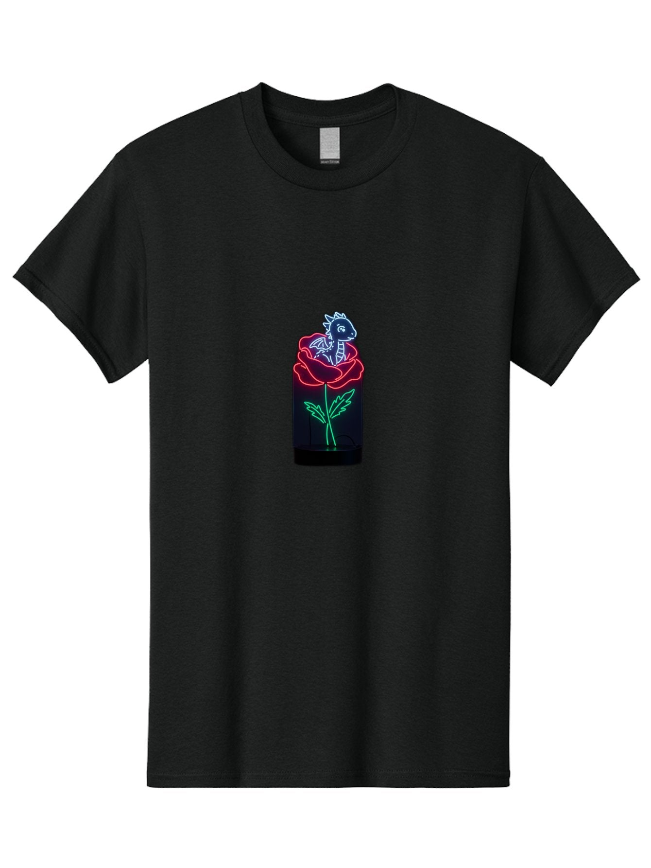Dragon-In-Rose-3 Men'S Graphic Tee, 100% Cotton, Comfortable Casual Summer Wear, Machine Washable, Vintage Camera, Old Camera, Antique Camera, Black Camera, Classic Photography, Photography Equipment, Nostalgic Device, Film Camera, Camera Art Baj450 13