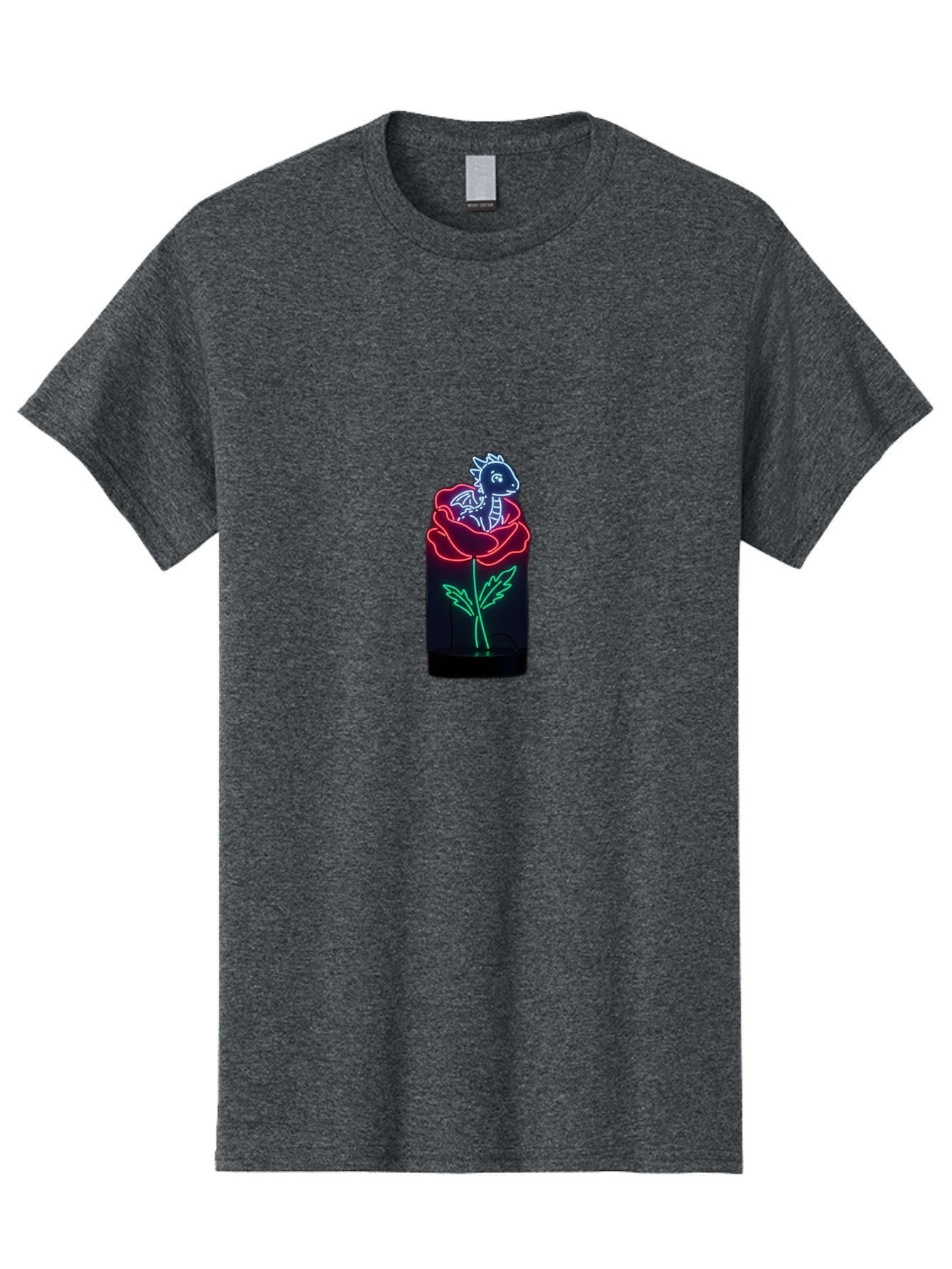 Dragon-In-Rose-3 Men'S Graphic Tee, 100% Cotton, Comfortable Casual Summer Wear, Machine Washable, Vintage Camera, Old Camera, Antique Camera, Black Camera, Classic Photography, Photography Equipment, Nostalgic Device, Film Camera, Camera Art Baj450 9