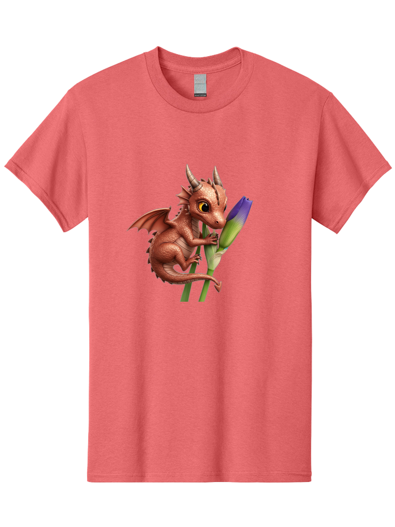Dragon-With-Purple-Flower Men'S Graphic Tee, 100% Cotton, Comfortable Casual Summer Wear, Machine Washable, Vintage Camera, Old Camera, Antique Camera, Black Camera, Classic Photography, Photography Equipment, Nostalgic Device, Film Camera, Baj459 12