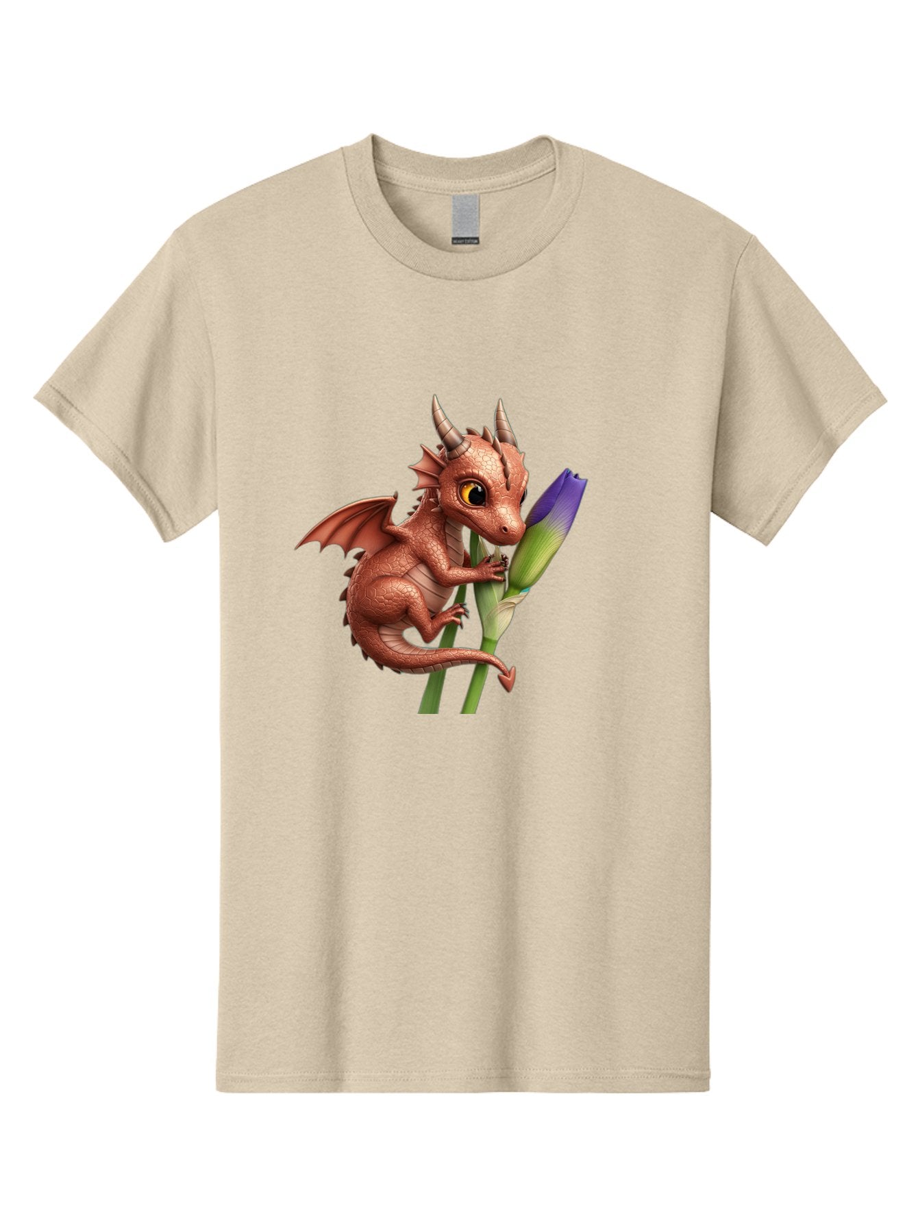 Dragon-With-Purple-Flower Men'S Graphic Tee, 100% Cotton, Comfortable Casual Summer Wear, Machine Washable, Vintage Camera, Old Camera, Antique Camera, Black Camera, Classic Photography, Photography Equipment, Nostalgic Device, Film Camera, Baj459 7