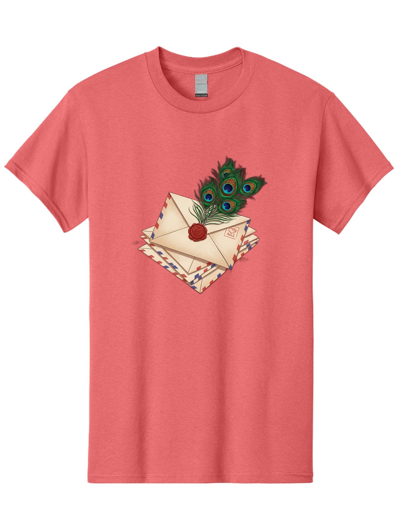 Envelope-With-Peacock-Feather Men'S Graphic Tee, 100% Cotton, Comfortable Casual Summer Wear, Machine Washable, Vintage Camera, Old Camera, Antique Camera, Black Camera, Classic Photography, Photography Equipment, Nostalgic Device, Baj464 8