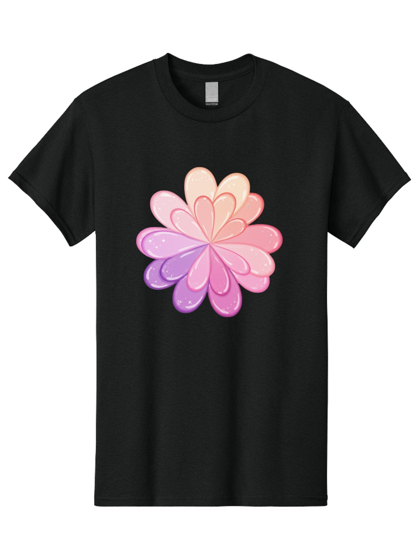 Flower-1 Men'S Graphic Tee, 100% Cotton, Comfortable Casual Summer Wear, Machine Washable, Vintage Camera, Old Camera, Antique Camera, Black Camera, Classic Photography, Photography Equipment, Nostalgic Device, Film Camera, Camera Art Baj467