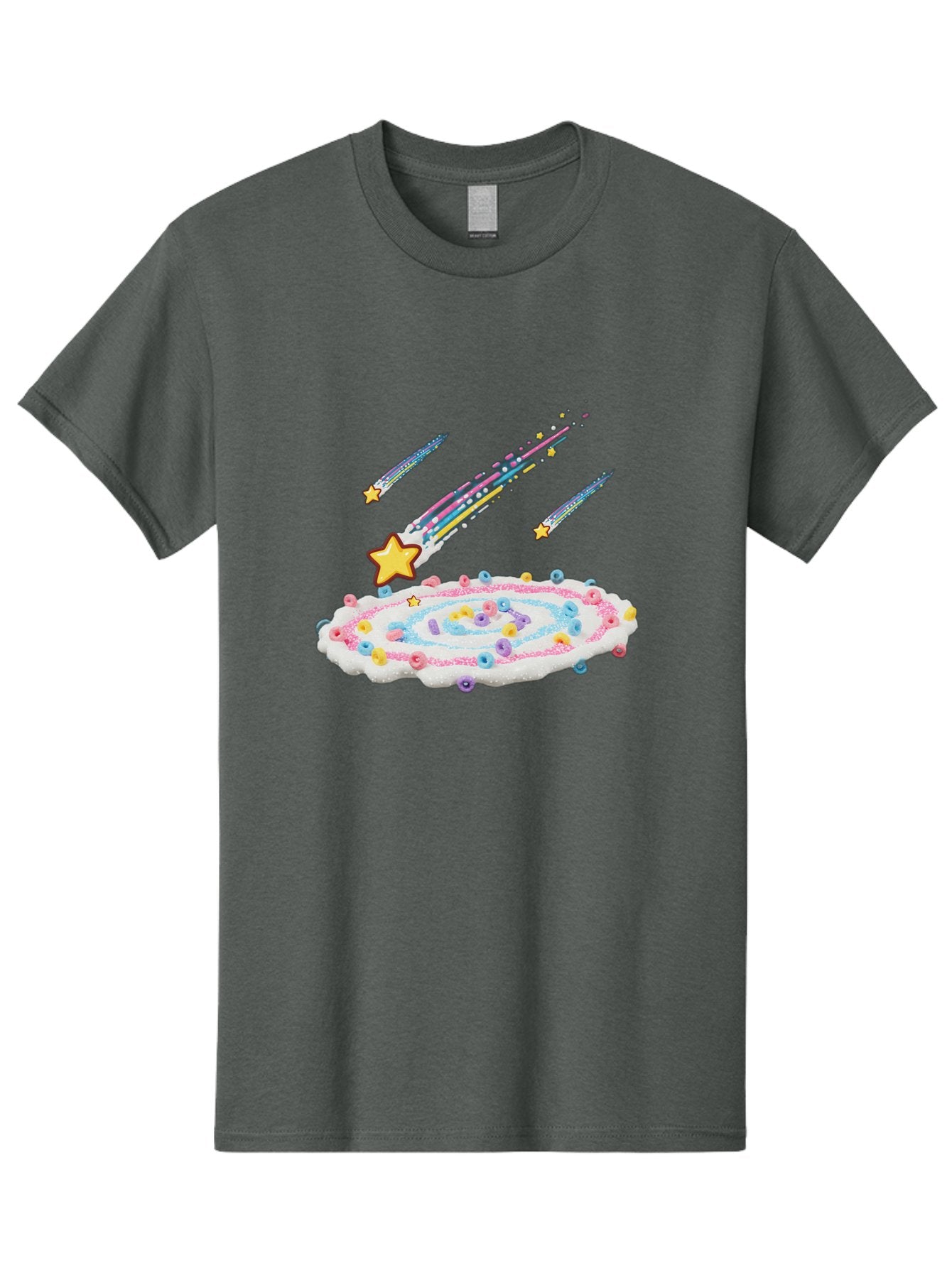 Froot-Loops-Galaxy-Cake Men'S Graphic Tee, 100% Cotton, Comfortable Casual Summer Wear, Machine Washable, Vintage Camera, Old Camera, Antique Camera, Black Camera, Classic Photography, Photography Equipment, Nostalgic Device, Film Camera, Baj473 7