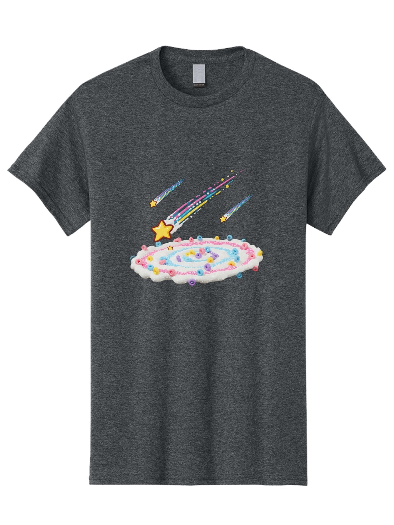 Froot-Loops-Galaxy-Cake Men'S Graphic Tee, 100% Cotton, Comfortable Casual Summer Wear, Machine Washable, Vintage Camera, Old Camera, Antique Camera, Black Camera, Classic Photography, Photography Equipment, Nostalgic Device, Film Camera, Baj473 13