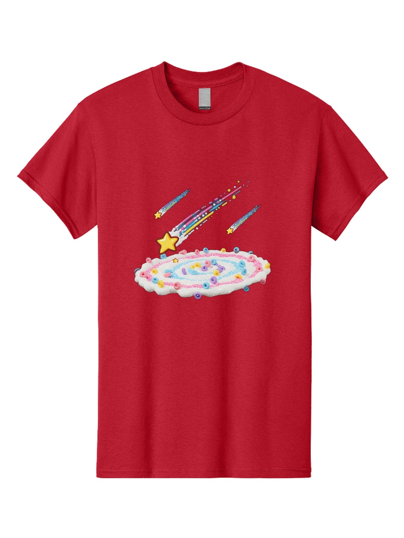 Froot-Loops-Galaxy-Cake Men'S Graphic Tee, 100% Cotton, Comfortable Casual Summer Wear, Machine Washable, Vintage Camera, Old Camera, Antique Camera, Black Camera, Classic Photography, Photography Equipment, Nostalgic Device, Film Camera, Baj473 5