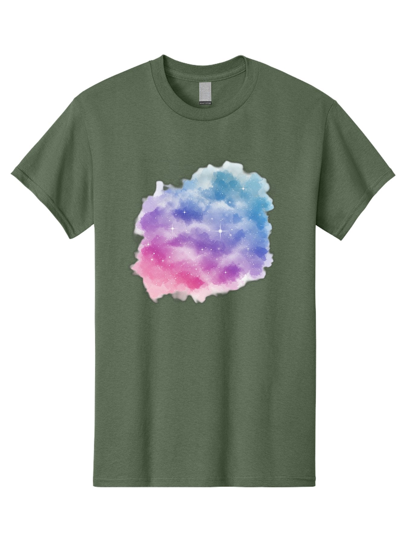 Galaxy-Watercolor Men'S Graphic Tee, 100% Cotton, Comfortable Casual Summer Wear, Machine Washable, Vintage Camera, Old Camera, Antique Camera, Black Camera, Classic Photography, Photography Equipment, Nostalgic Device, Film Camera, Camera Art Baj477 3