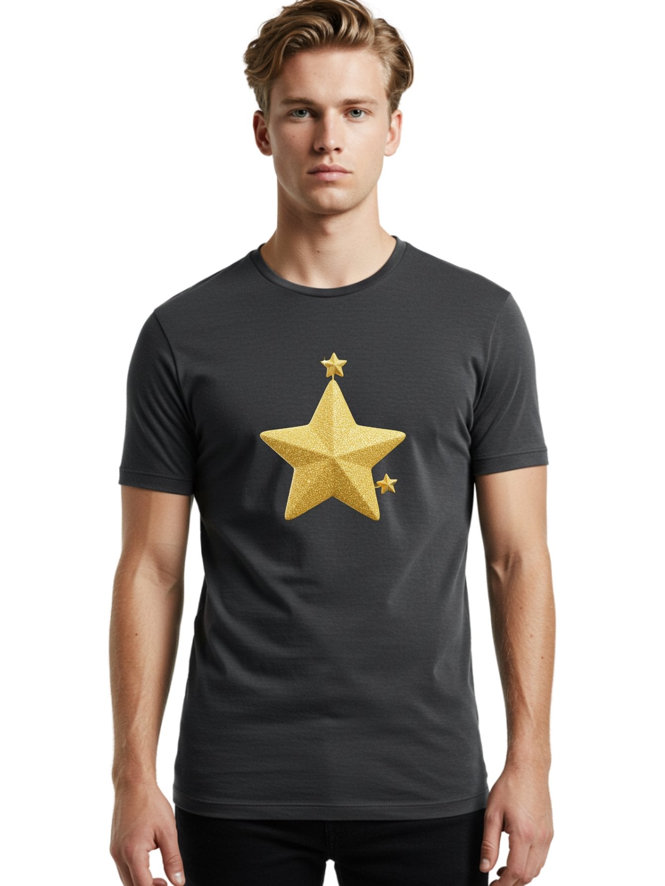 Golden-Stars Men'S Graphic Tee, 100% Cotton, Comfortable Casual Summer Wear, Machine Washable, Vintage Camera, Old Camera, Antique Camera, Black Camera, Classic Photography, Photography Equipment, Nostalgic Device, Film Camera, Camera Art Baj481 24