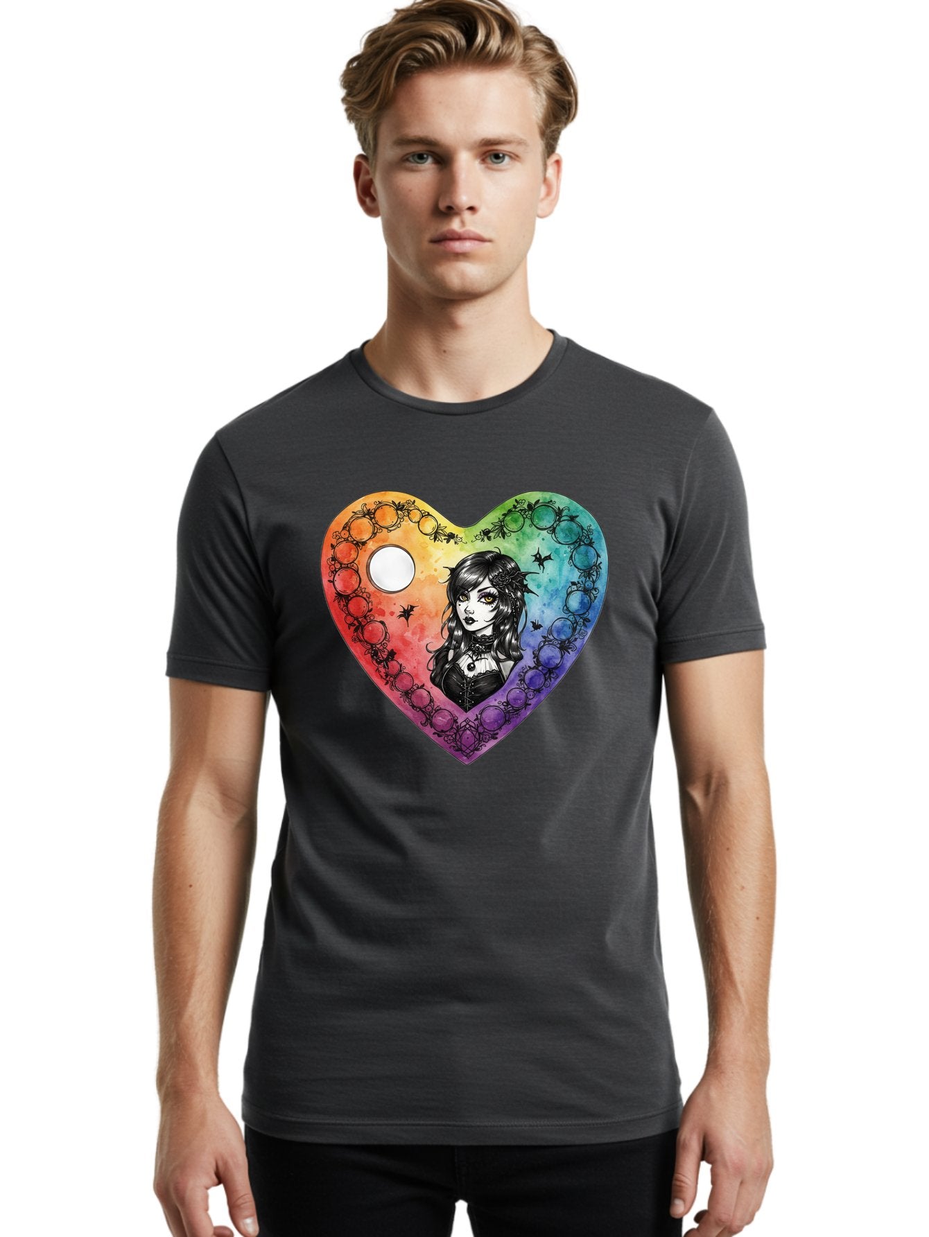 Goth-Girl-Heart Men'S Graphic Tee, 100% Cotton, Comfortable Casual Summer Wear, Machine Washable, Vintage Camera, Old Camera, Antique Camera, Black Camera, Classic Photography, Photography Equipment, Nostalgic Device, Film Camera, Camera Art Baj482 18