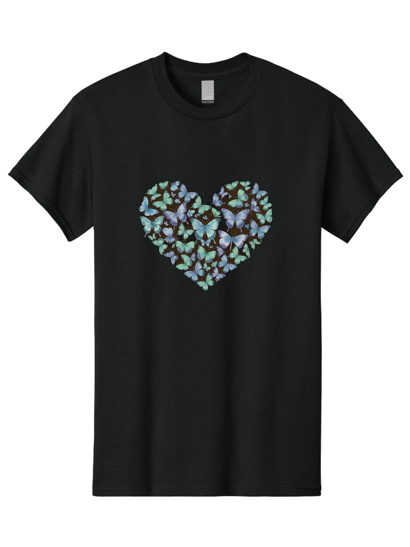 Heart-Of-Butterflies-1 Men'S Graphic Tee, 100% Cotton, Comfortable Casual Summer Wear, Machine Washable, Vintage Camera, Old Camera, Antique Camera, Black Camera, Classic Photography, Photography Equipment, Nostalgic Device, Film Camera, Baj488 11