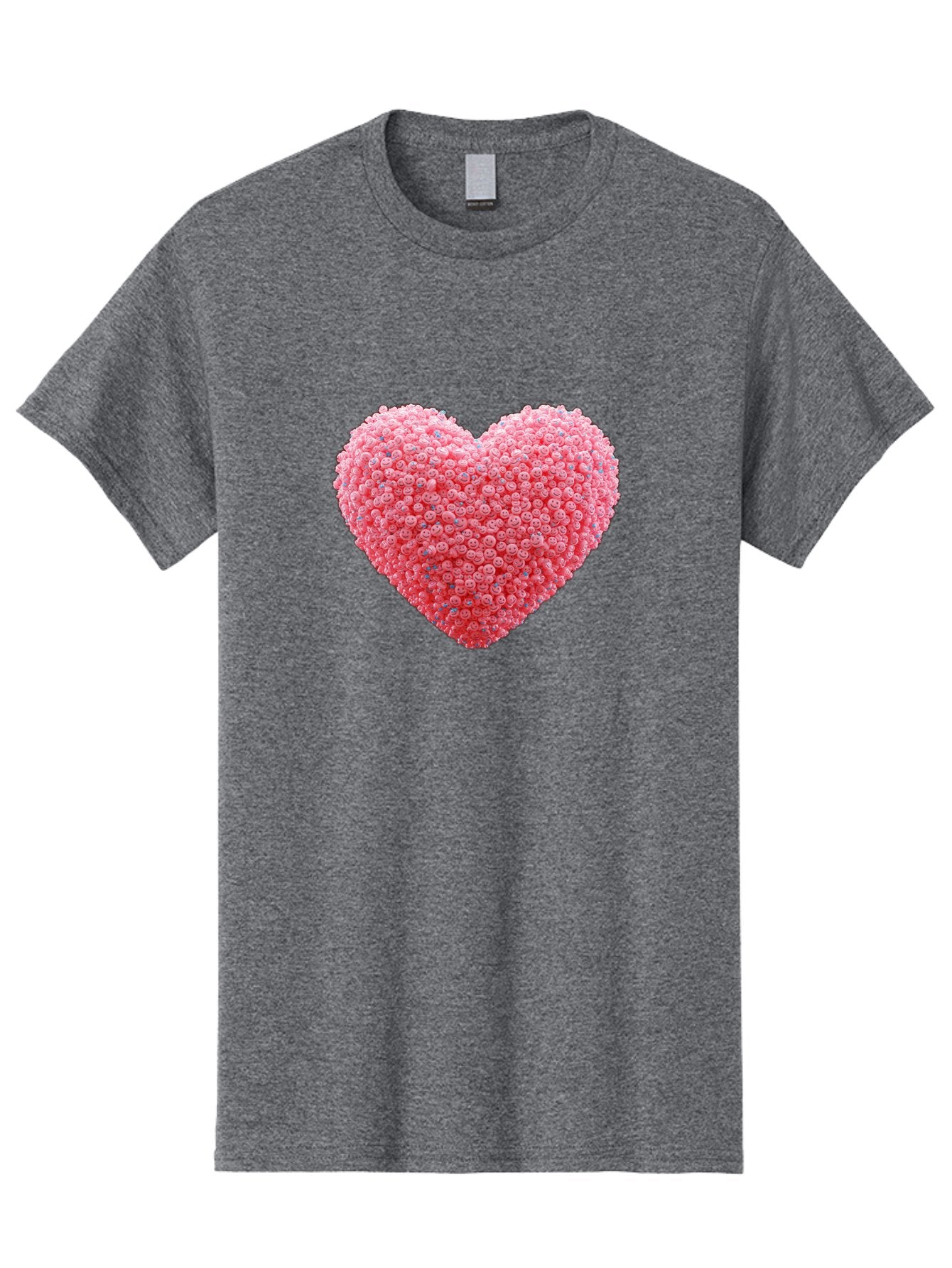 Heart-Shaped-Flowers Men'S Graphic Tee, 100% Cotton, Comfortable Casual Summer Wear, Machine Washable, Vintage Camera, Old Camera, Antique Camera, Black Camera, Classic Photography, Photography Equipment, Nostalgic Device, Film Camera, Baj491 3