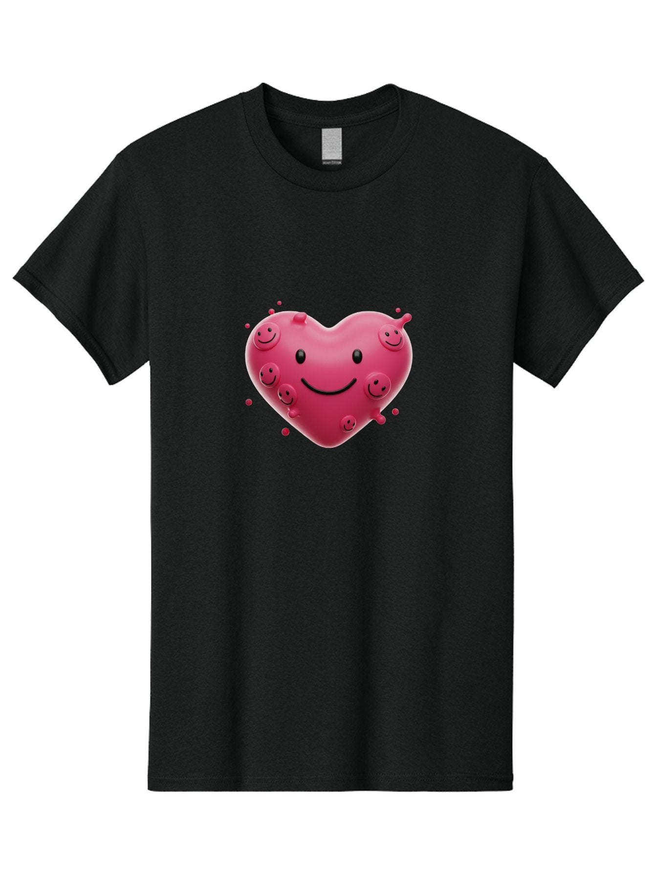 Heart-Smiley-Face Men'S Graphic Tee, 100% Cotton, Comfortable Casual Summer Wear, Machine Washable, Vintage Camera, Old Camera, Antique Camera, Black Camera, Classic Photography, Photography Equipment, Nostalgic Device, Film Camera, Camera Art Baj492 15