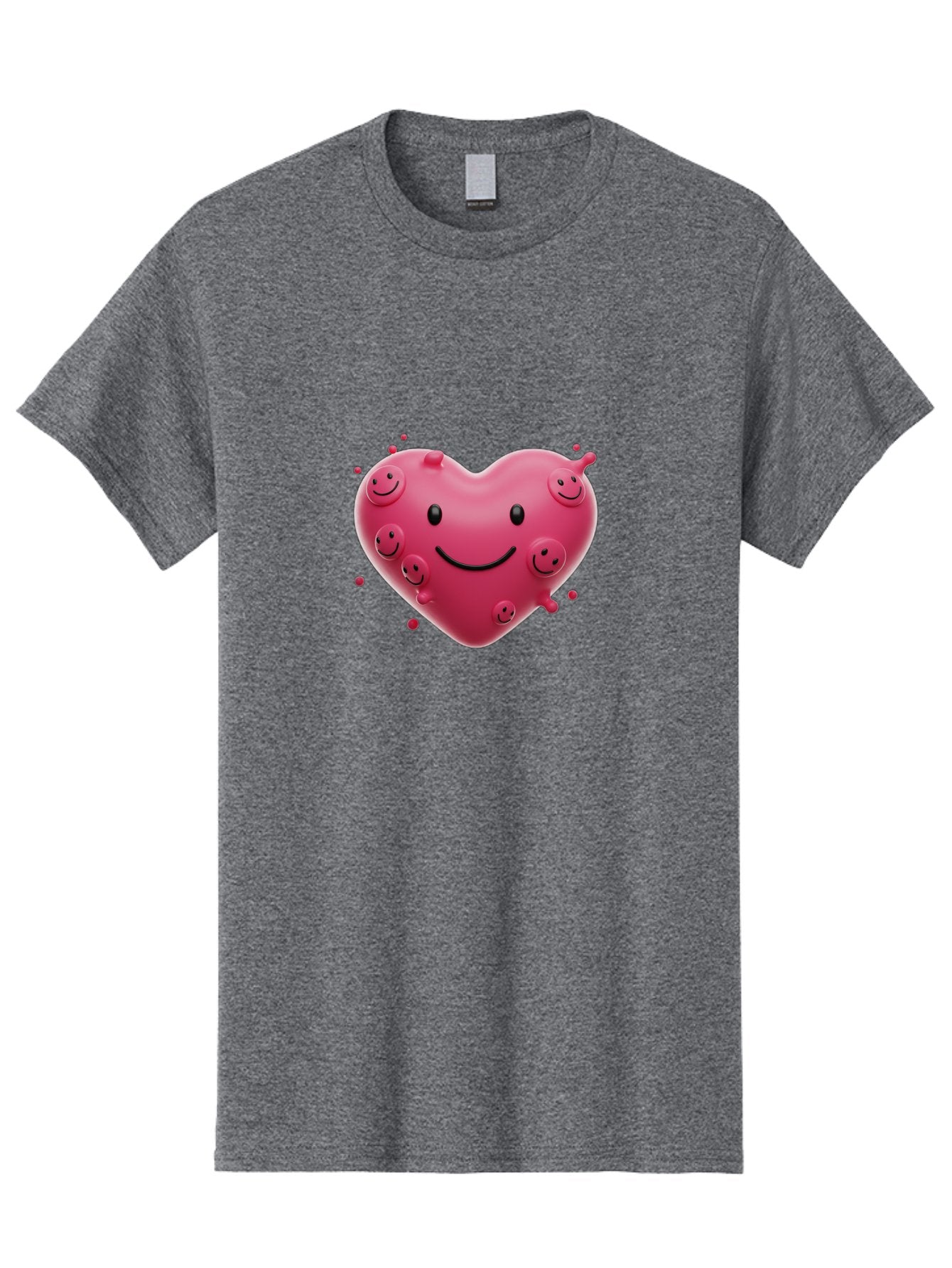 Heart-Smiley-Face Men'S Graphic Tee, 100% Cotton, Comfortable Casual Summer Wear, Machine Washable, Vintage Camera, Old Camera, Antique Camera, Black Camera, Classic Photography, Photography Equipment, Nostalgic Device, Film Camera, Camera Art Baj492 7