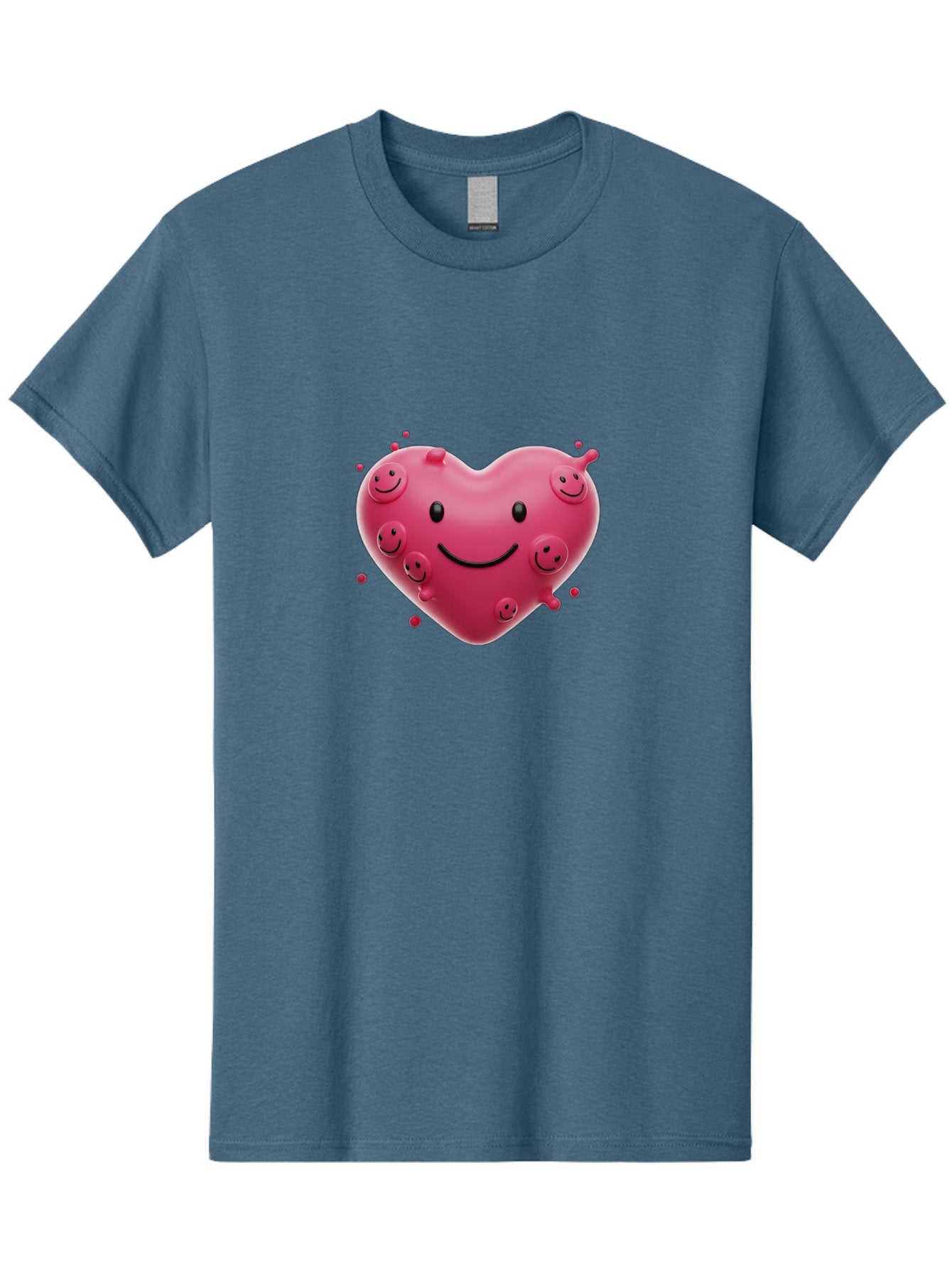Heart-Smiley-Face Men'S Graphic Tee, 100% Cotton, Comfortable Casual Summer Wear, Machine Washable, Vintage Camera, Old Camera, Antique Camera, Black Camera, Classic Photography, Photography Equipment, Nostalgic Device, Film Camera, Camera Art Baj492 8