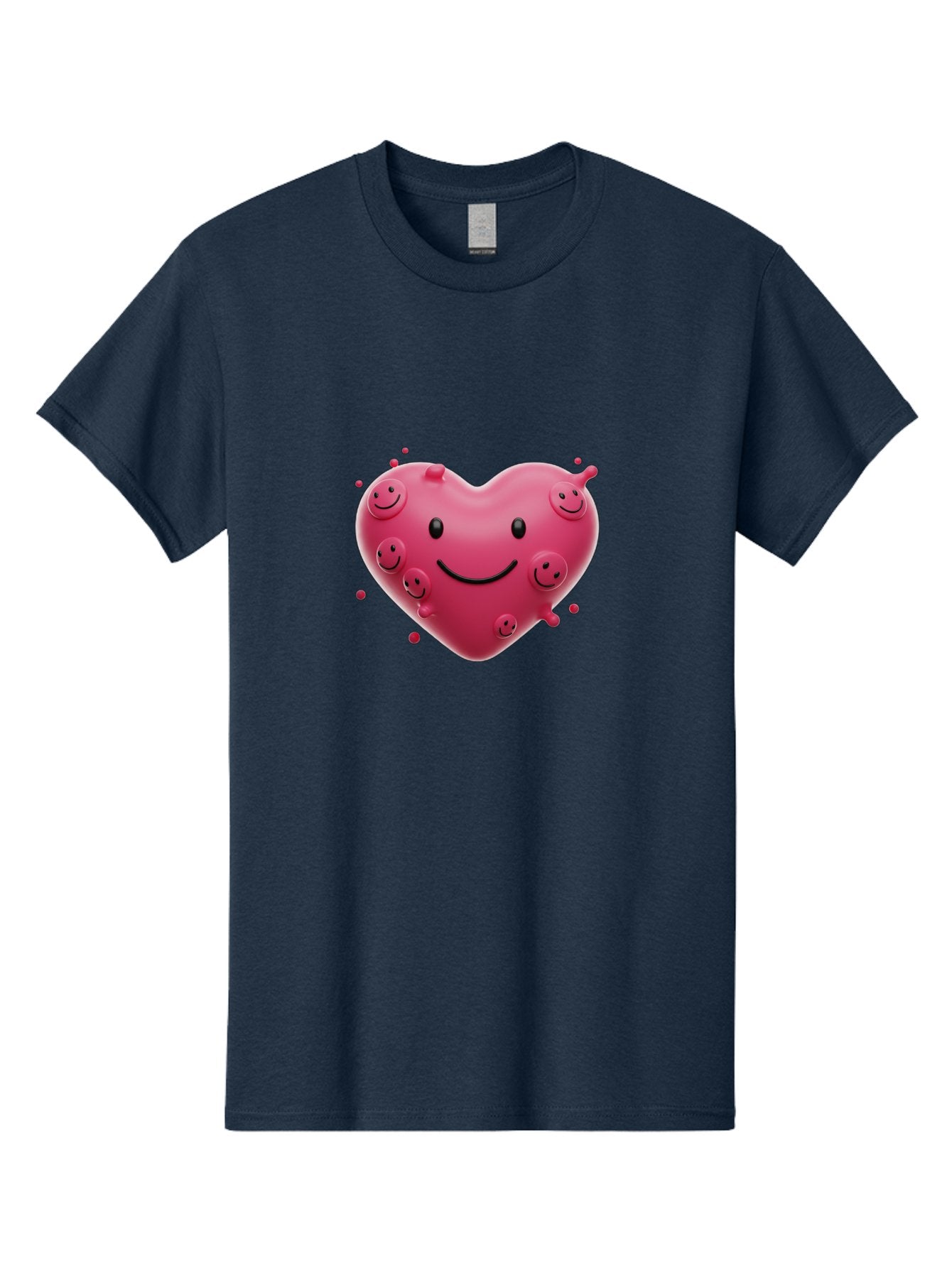 Heart-Smiley-Face Men'S Graphic Tee, 100% Cotton, Comfortable Casual Summer Wear, Machine Washable, Vintage Camera, Old Camera, Antique Camera, Black Camera, Classic Photography, Photography Equipment, Nostalgic Device, Film Camera, Camera Art Baj492 6