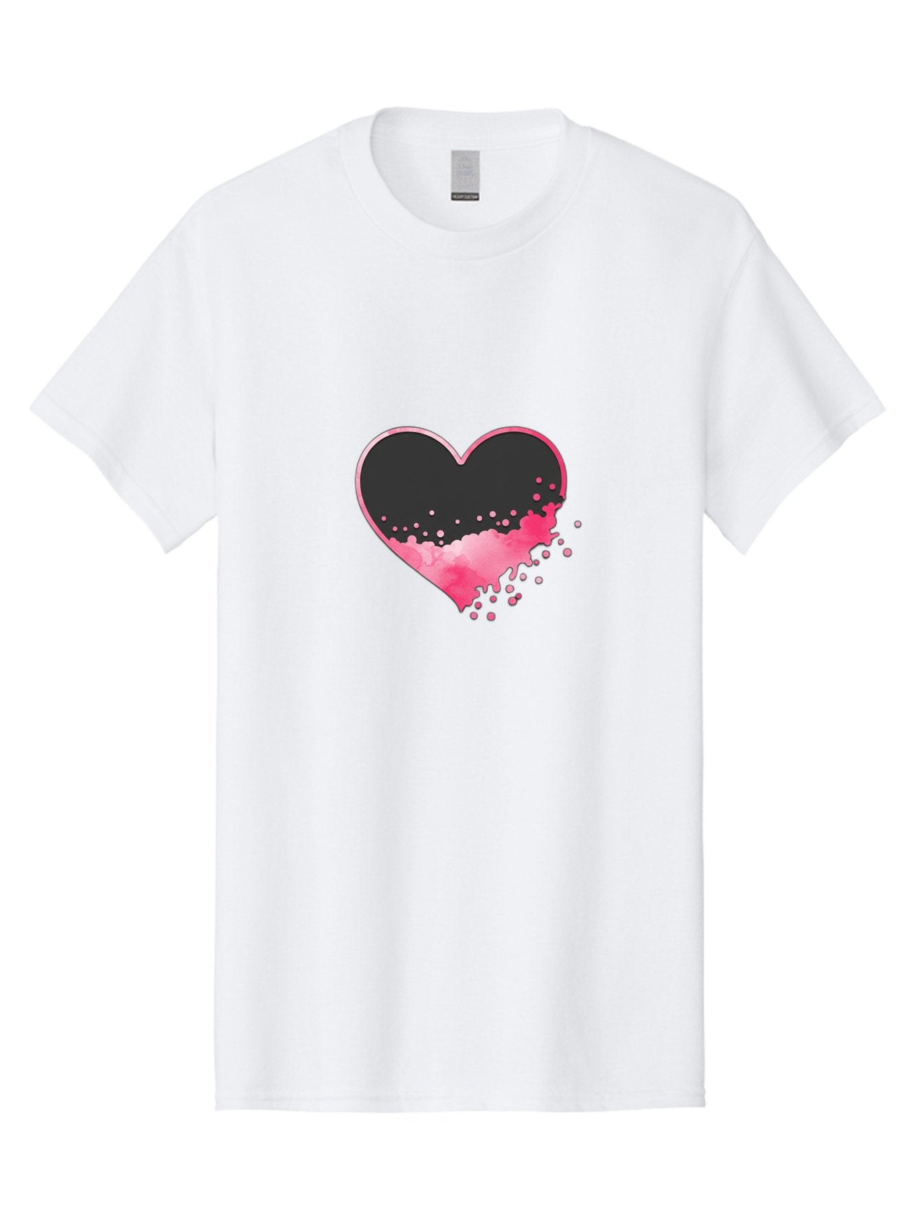 Heart-Splatter Men'S Graphic Tee, 100% Cotton, Comfortable Casual Summer Wear, Machine Washable, Vintage Camera, Old Camera, Antique Camera, Black Camera, Classic Photography, Photography Equipment, Nostalgic Device, Film Camera, Camera Art Baj493 13