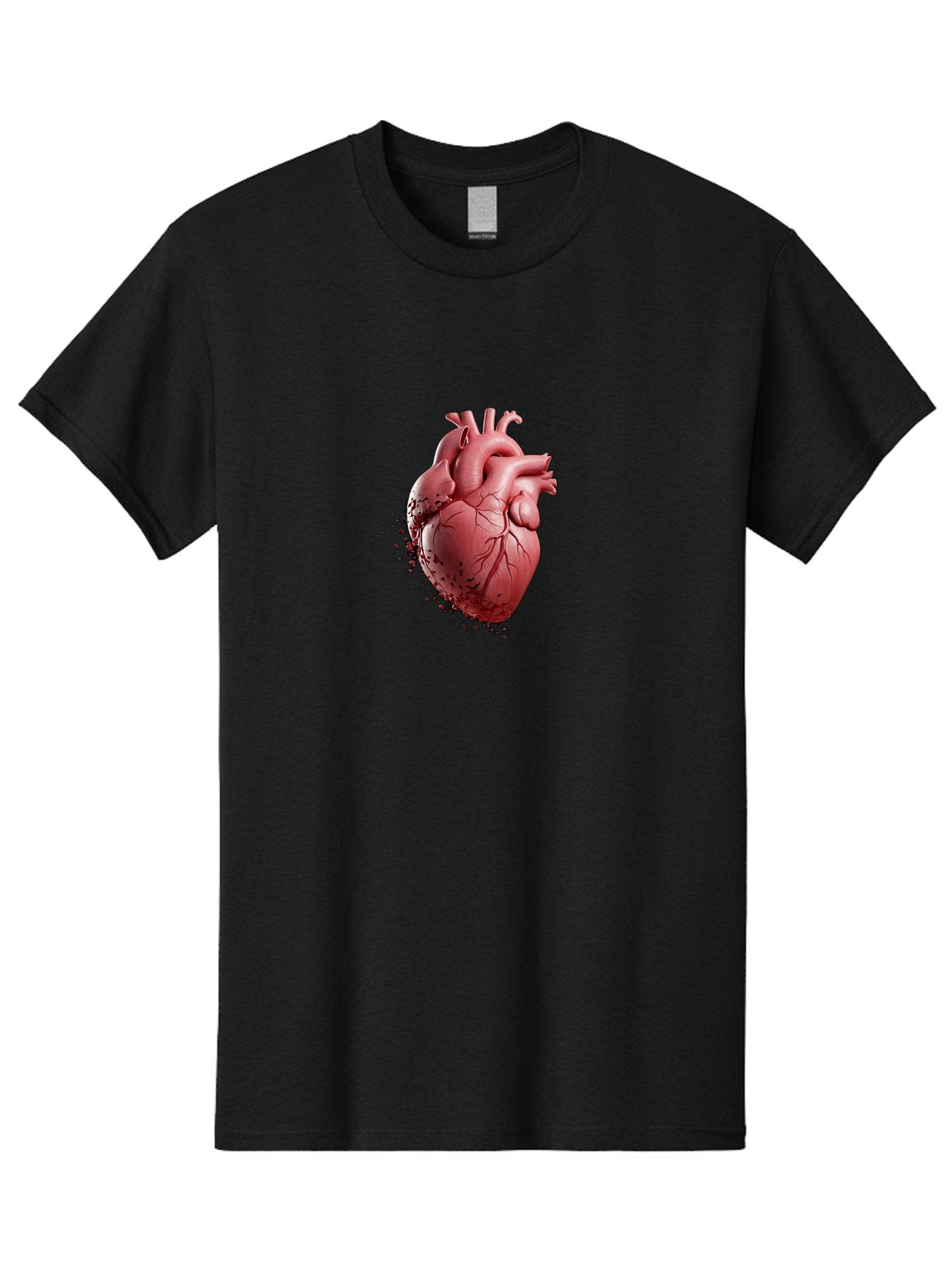 Human-Heart-1 Men'S Graphic Tee, 100% Cotton, Comfortable Casual Summer Wear, Machine Washable, Vintage Camera, Old Camera, Antique Camera, Black Camera, Classic Photography, Photography Equipment, Nostalgic Device, Film Camera, Camera Art Baj497 14