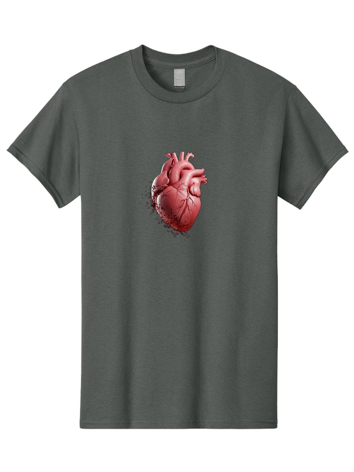 Human-Heart-1 Men'S Graphic Tee, 100% Cotton, Comfortable Casual Summer Wear, Machine Washable, Vintage Camera, Old Camera, Antique Camera, Black Camera, Classic Photography, Photography Equipment, Nostalgic Device, Film Camera, Camera Art Baj497 6