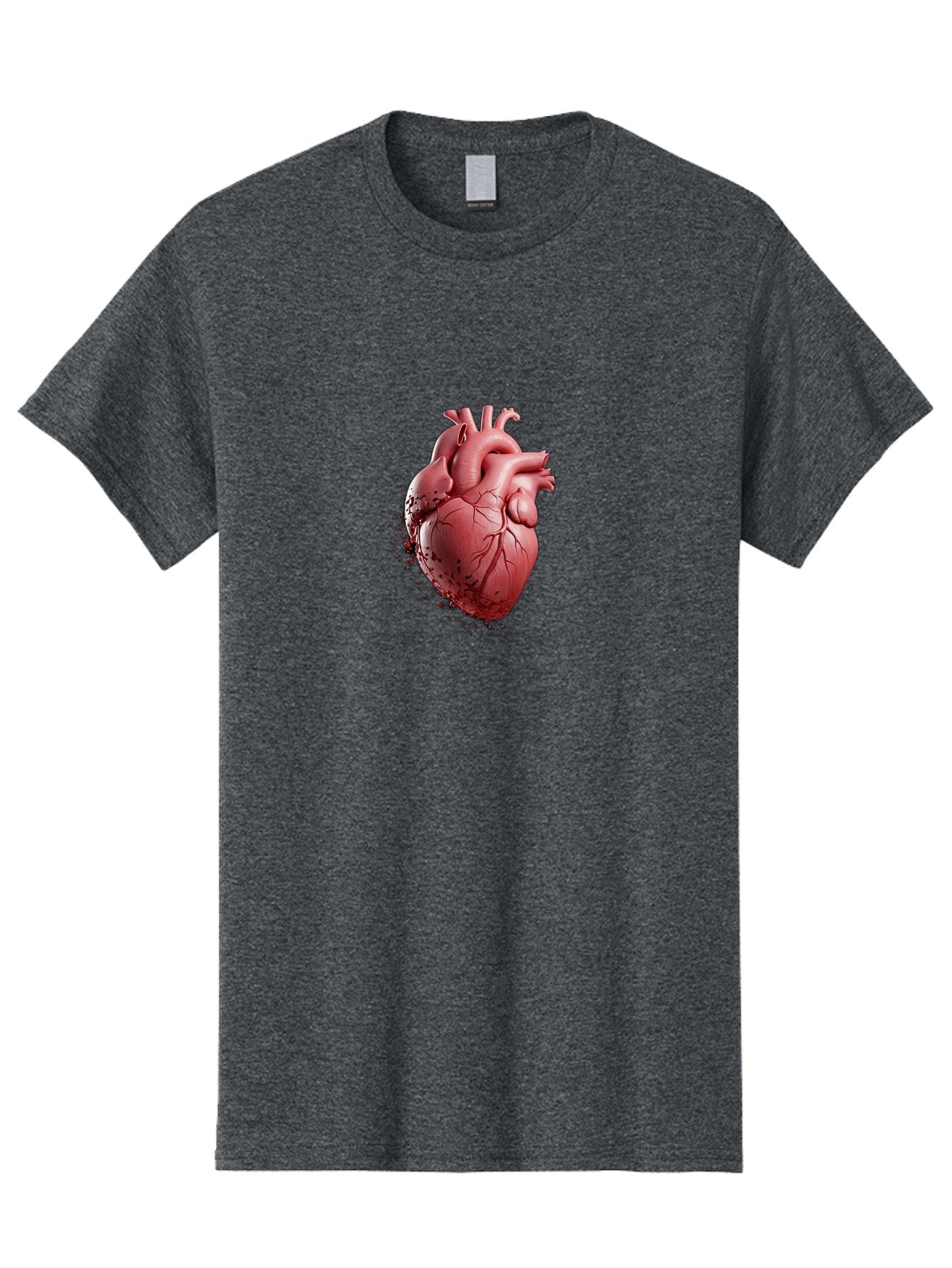 Human-Heart-1 Men'S Graphic Tee, 100% Cotton, Comfortable Casual Summer Wear, Machine Washable, Vintage Camera, Old Camera, Antique Camera, Black Camera, Classic Photography, Photography Equipment, Nostalgic Device, Film Camera, Camera Art Baj497 4