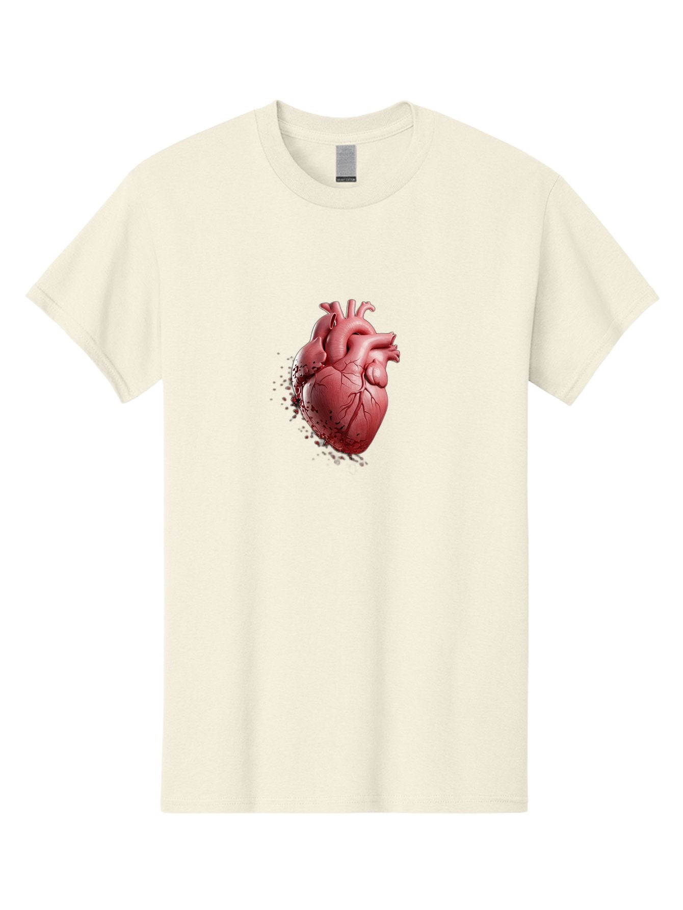 Human-Heart-1 Men'S Graphic Tee, 100% Cotton, Comfortable Casual Summer Wear, Machine Washable, Vintage Camera, Old Camera, Antique Camera, Black Camera, Classic Photography, Photography Equipment, Nostalgic Device, Film Camera, Camera Art Baj497