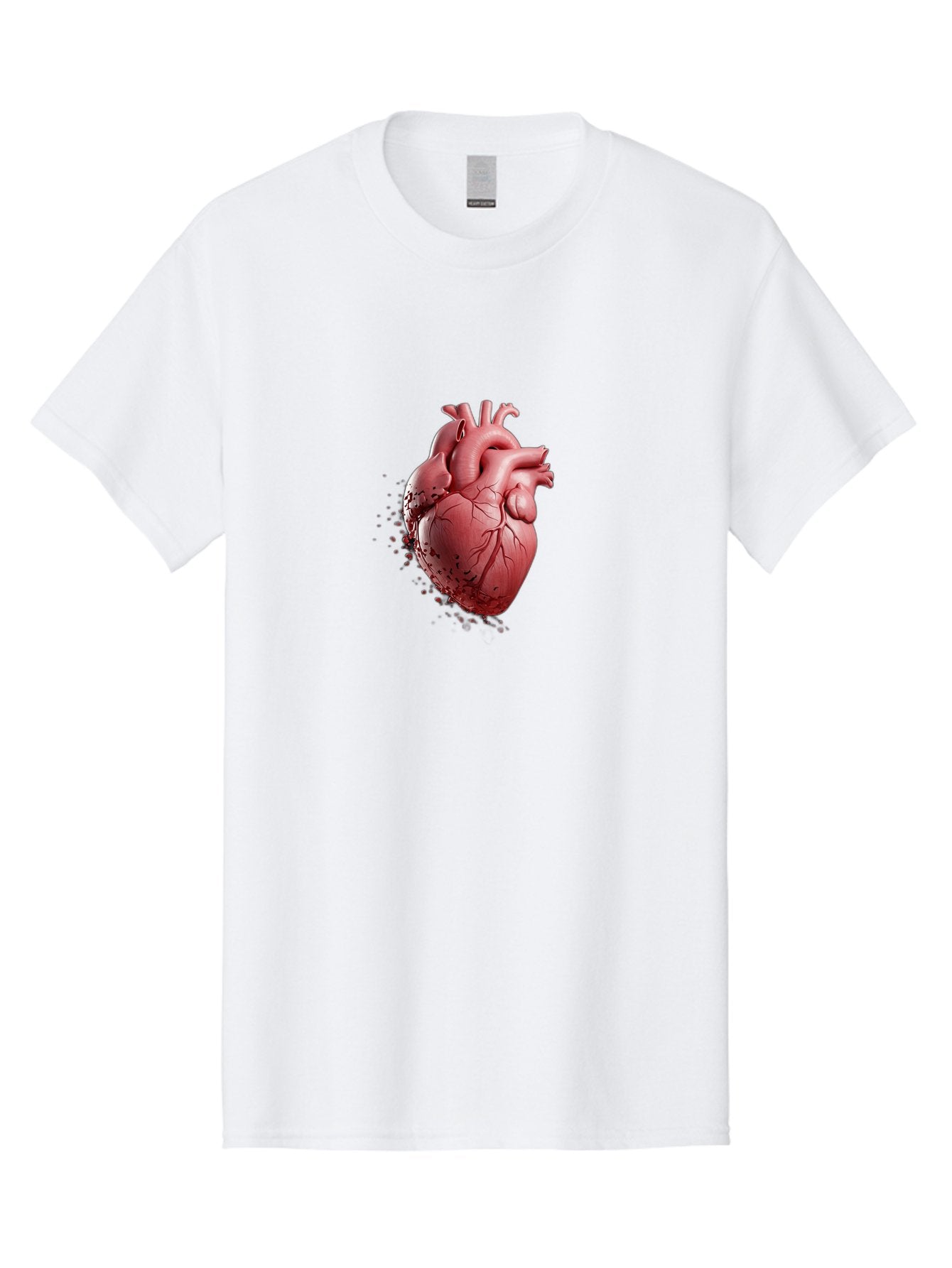 Human-Heart-1 Men'S Graphic Tee, 100% Cotton, Comfortable Casual Summer Wear, Machine Washable, Vintage Camera, Old Camera, Antique Camera, Black Camera, Classic Photography, Photography Equipment, Nostalgic Device, Film Camera, Camera Art Baj497 5