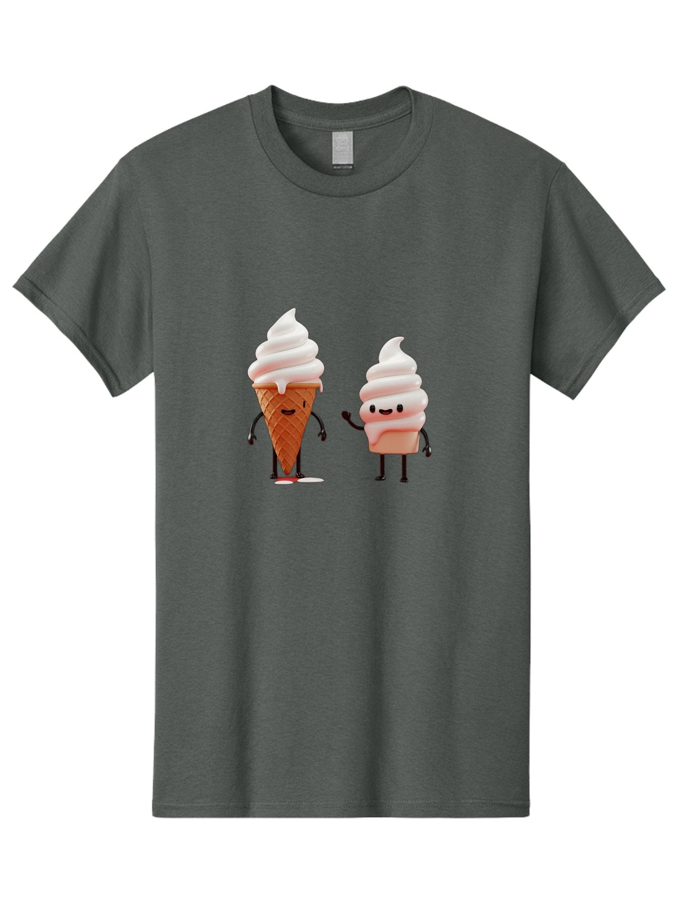 Ice-Cream-Characters Men'S Graphic Tee, 100% Cotton, Comfortable Casual Summer Wear, Machine Washable, Vintage Camera, Old Camera, Antique Camera, Black Camera, Classic Photography, Photography Equipment, Nostalgic Device, Film Camera, Baj499 5