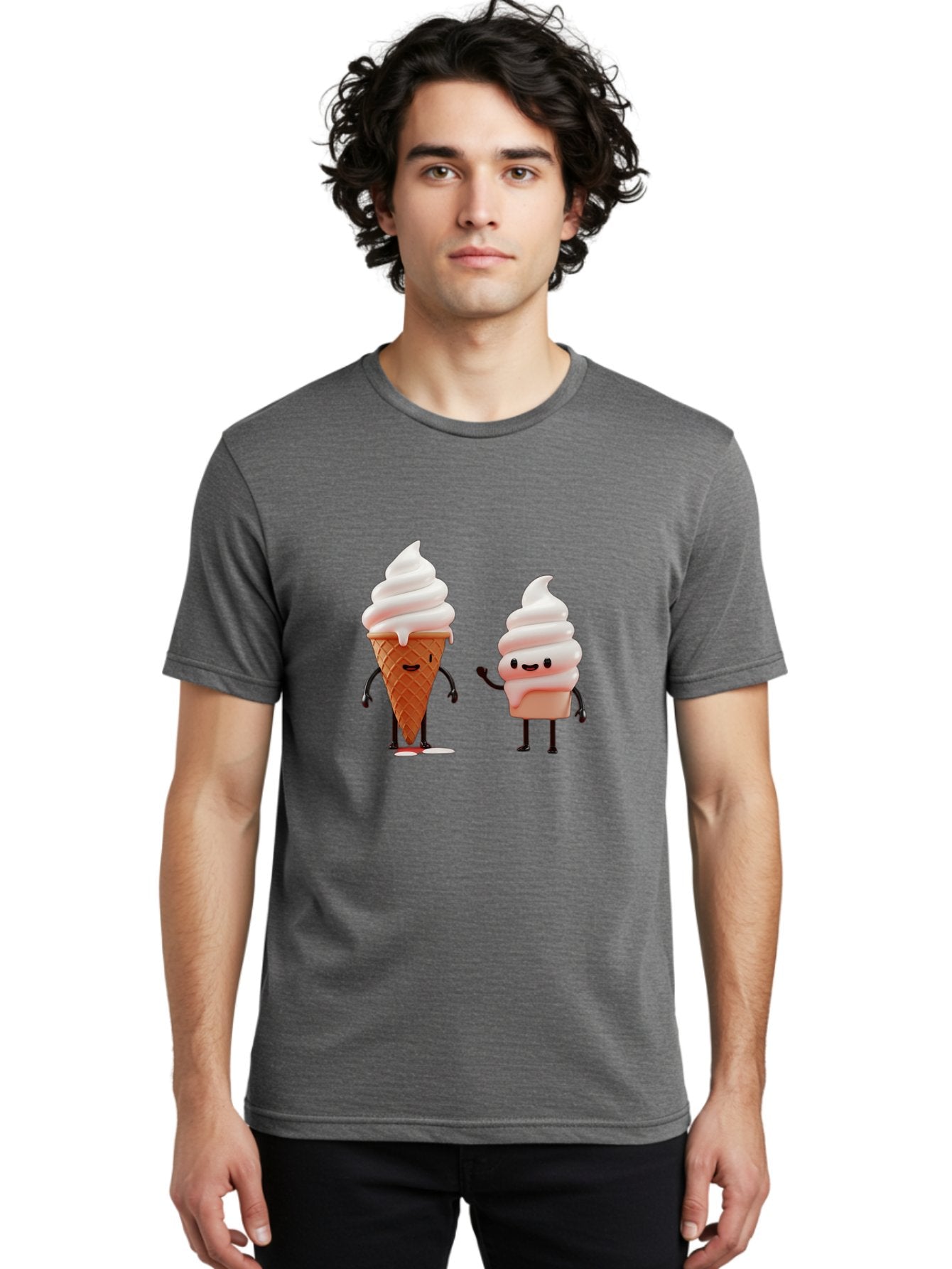 Ice-Cream-Characters Men'S Graphic Tee, 100% Cotton, Comfortable Casual Summer Wear, Machine Washable, Vintage Camera, Old Camera, Antique Camera, Black Camera, Classic Photography, Photography Equipment, Nostalgic Device, Film Camera, Baj499 27