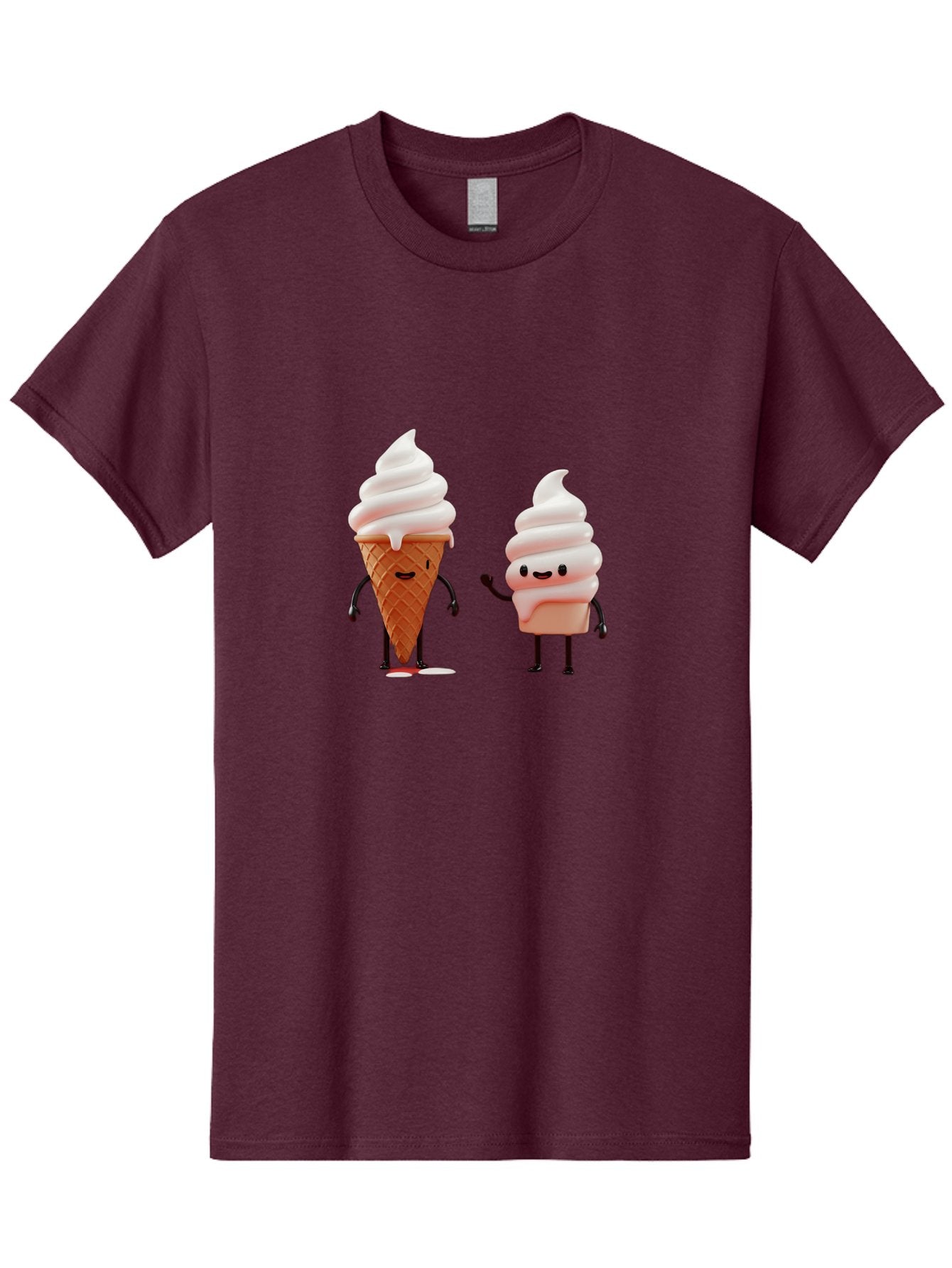 Ice-Cream-Characters Men'S Graphic Tee, 100% Cotton, Comfortable Casual Summer Wear, Machine Washable, Vintage Camera, Old Camera, Antique Camera, Black Camera, Classic Photography, Photography Equipment, Nostalgic Device, Film Camera, Baj499
