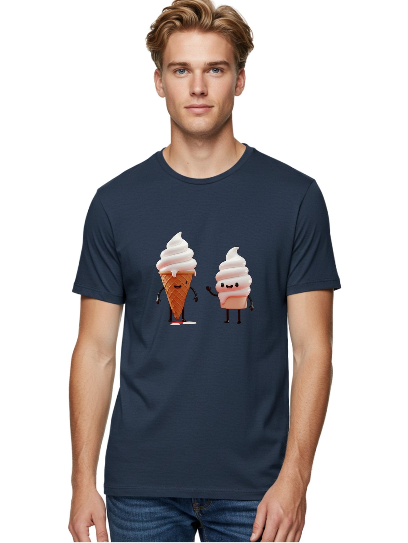 Ice-Cream-Characters Men'S Graphic Tee, 100% Cotton, Comfortable Casual Summer Wear, Machine Washable, Vintage Camera, Old Camera, Antique Camera, Black Camera, Classic Photography, Photography Equipment, Nostalgic Device, Film Camera, Baj499 28
