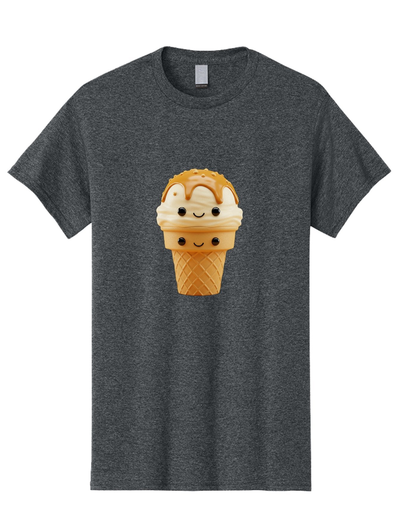 Ice-Cream-Cone-Character Men'S Graphic Tee, 100% Cotton, Comfortable Casual Summer Wear, Machine Washable, Vintage Camera, Old Camera, Antique Camera, Black Camera, Classic Photography, Photography Equipment, Nostalgic Device, Film Camera, Baj502 7
