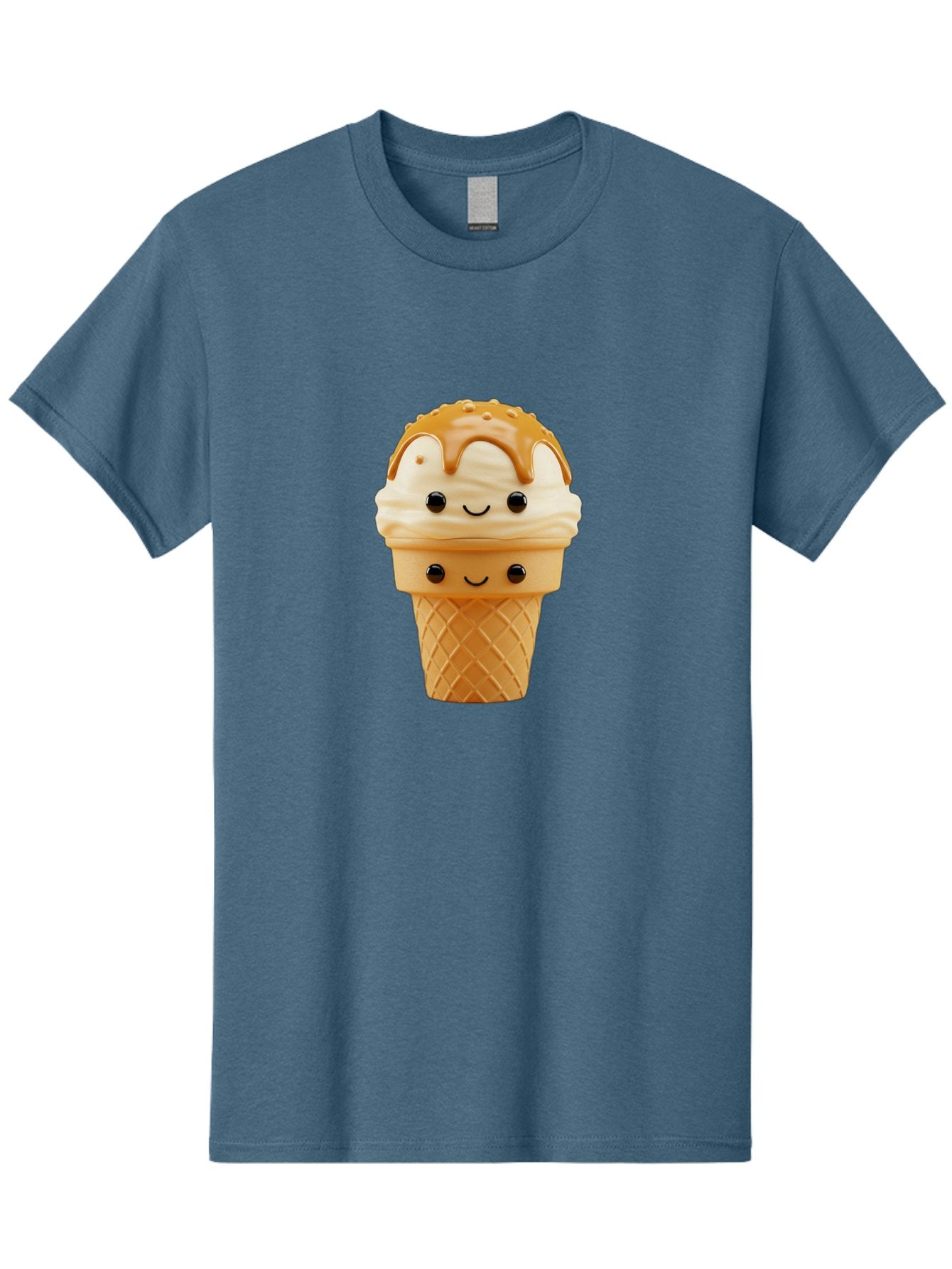 Ice-Cream-Cone-Character Men'S Graphic Tee, 100% Cotton, Comfortable Casual Summer Wear, Machine Washable, Vintage Camera, Old Camera, Antique Camera, Black Camera, Classic Photography, Photography Equipment, Nostalgic Device, Film Camera, Baj502