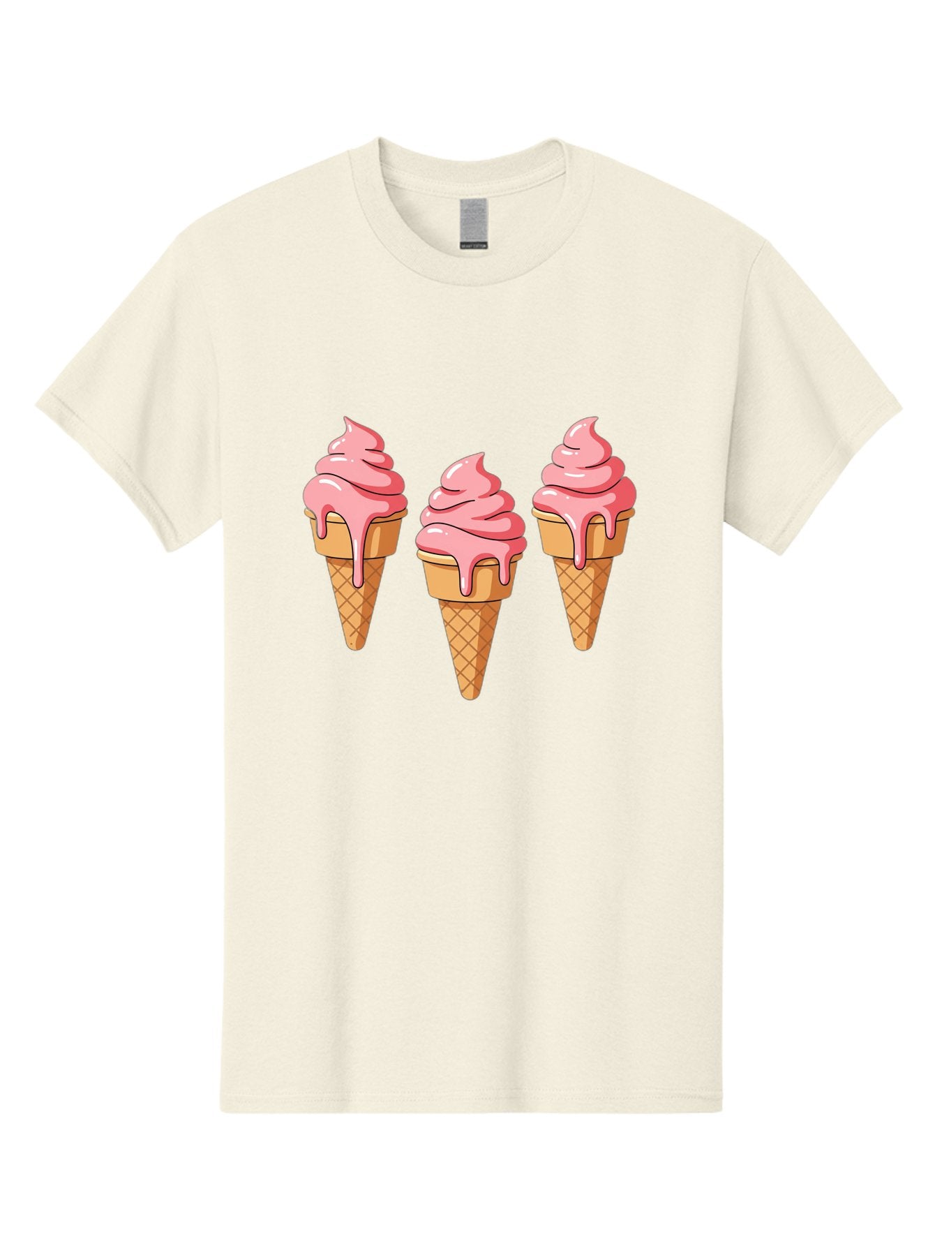 Ice-Cream-Cones-1 Men'S Graphic Tee, 100% Cotton, Comfortable Casual Summer Wear, Machine Washable, Vintage Camera, Old Camera, Antique Camera, Black Camera, Classic Photography, Photography Equipment, Nostalgic Device, Film Camera, Camera Art Baj504 14