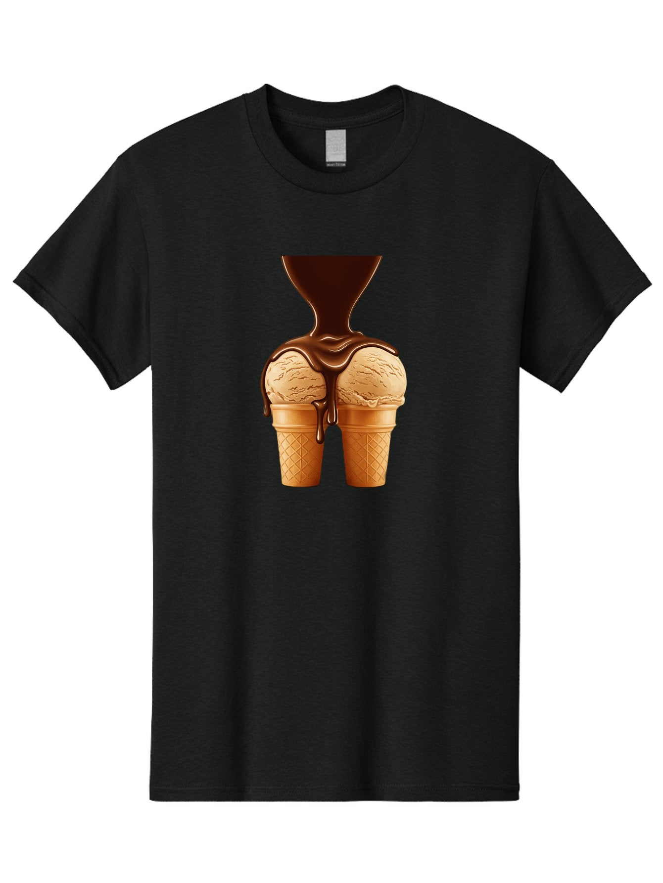 Ice-Cream-Cones-3 Men'S Graphic Tee, 100% Cotton, Comfortable Casual Summer Wear, Machine Washable, Vintage Camera, Old Camera, Antique Camera, Black Camera, Classic Photography, Photography Equipment, Nostalgic Device, Film Camera, Camera Art Baj506 10