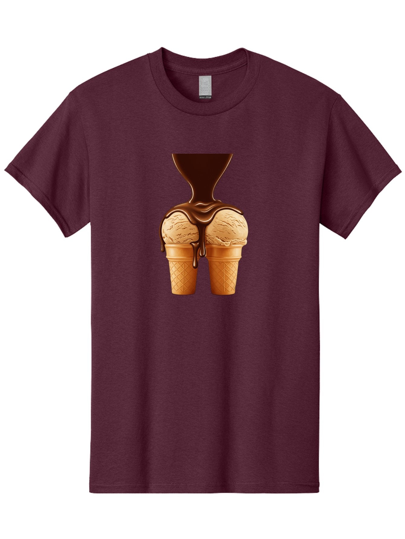 Ice-Cream-Cones-3 Men'S Graphic Tee, 100% Cotton, Comfortable Casual Summer Wear, Machine Washable, Vintage Camera, Old Camera, Antique Camera, Black Camera, Classic Photography, Photography Equipment, Nostalgic Device, Film Camera, Camera Art Baj506 3