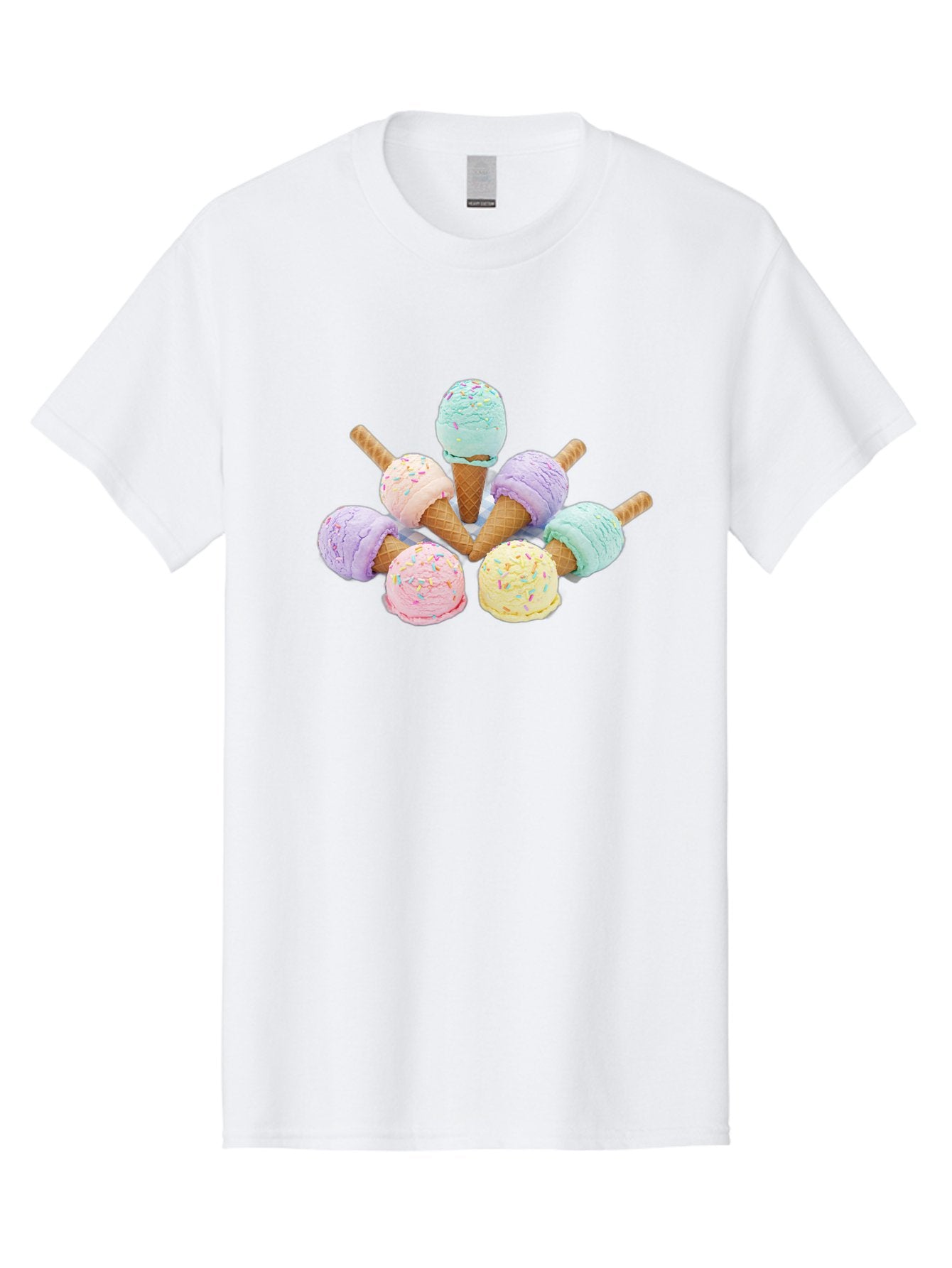 Ice-Cream-Cones Men'S Graphic Tee, 100% Cotton, Comfortable Casual Summer Wear, Machine Washable, Vintage Camera, Old Camera, Antique Camera, Black Camera, Classic Photography, Photography Equipment, Nostalgic Device, Film Camera, Camera Art Baj507