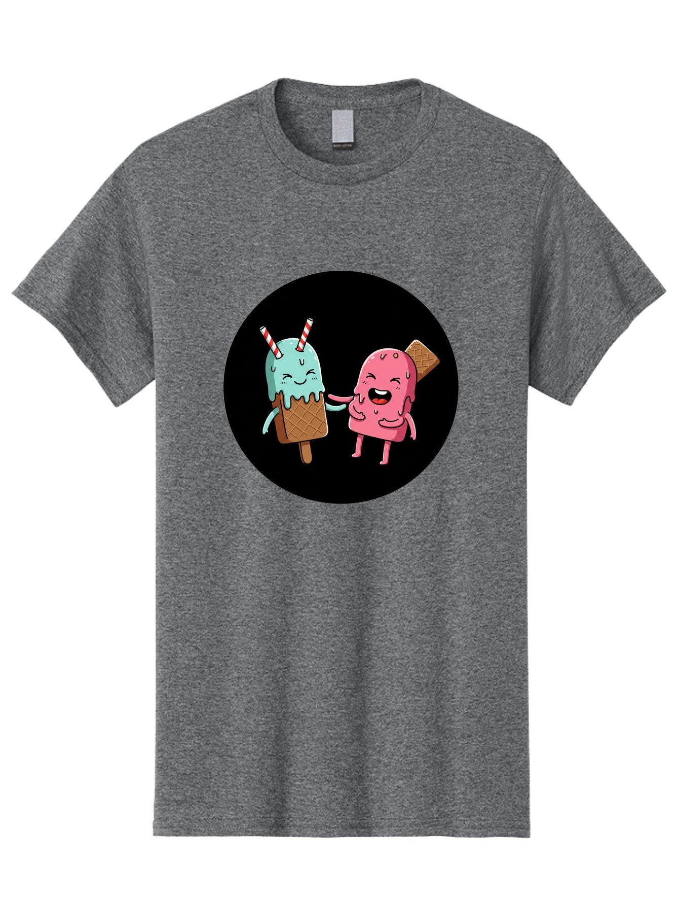 Ice-Cream-Friends Men'S Graphic Tee, 100% Cotton, Comfortable Casual Summer Wear, Machine Washable, Vintage Camera, Old Camera, Antique Camera, Black Camera, Classic Photography, Photography Equipment, Nostalgic Device, Film Camera, Camera Art Baj509 13