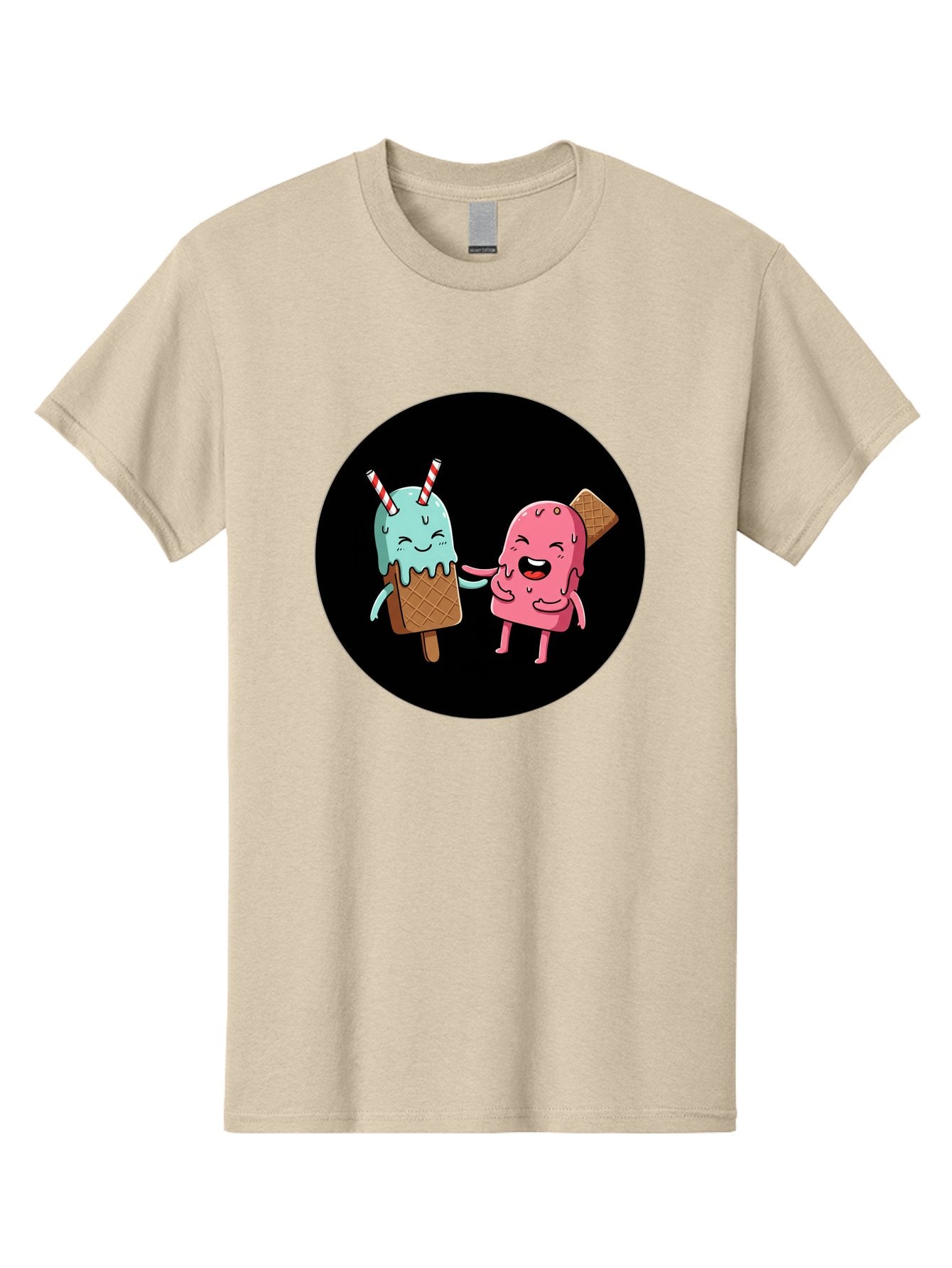 Ice-Cream-Friends Men'S Graphic Tee, 100% Cotton, Comfortable Casual Summer Wear, Machine Washable, Vintage Camera, Old Camera, Antique Camera, Black Camera, Classic Photography, Photography Equipment, Nostalgic Device, Film Camera, Camera Art Baj509 4