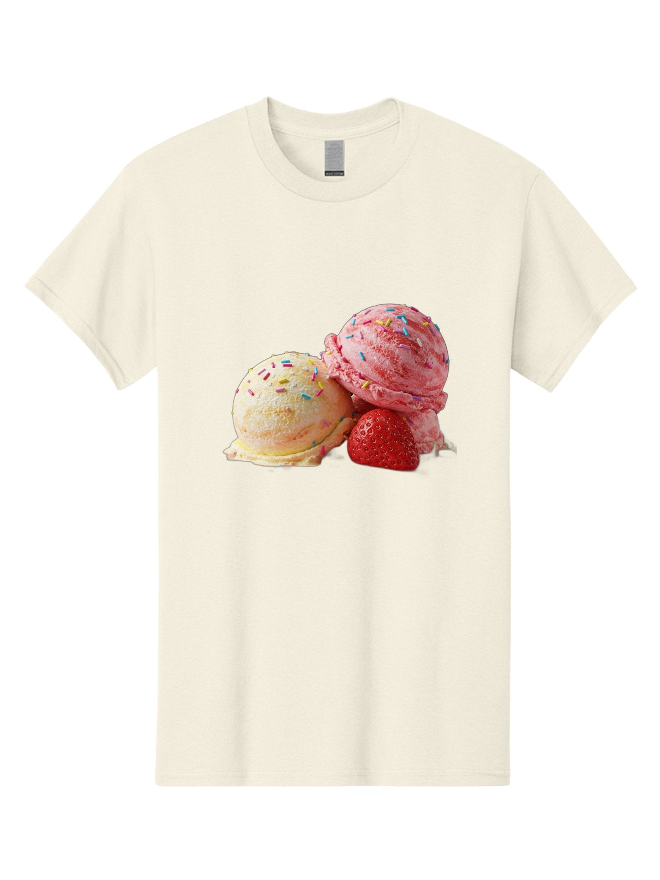 Ice-Cream-Scoops-With-Sprinkles Men'S Graphic Tee, 100% Cotton, Comfortable Casual Summer Wear, Machine Washable, Vintage Camera, Old Camera, Antique Camera, Black Camera, Classic Photography, Photography Equipment, Nostalgic Device, Baj510 8