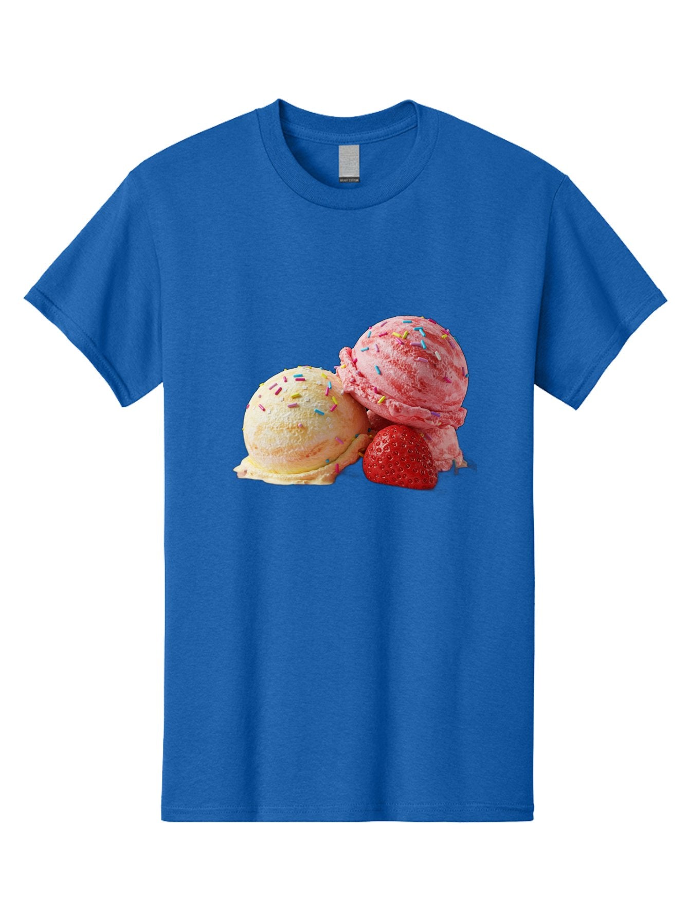 Ice-Cream-Scoops-With-Sprinkles Men'S Graphic Tee, 100% Cotton, Comfortable Casual Summer Wear, Machine Washable, Vintage Camera, Old Camera, Antique Camera, Black Camera, Classic Photography, Photography Equipment, Nostalgic Device, Baj510 9