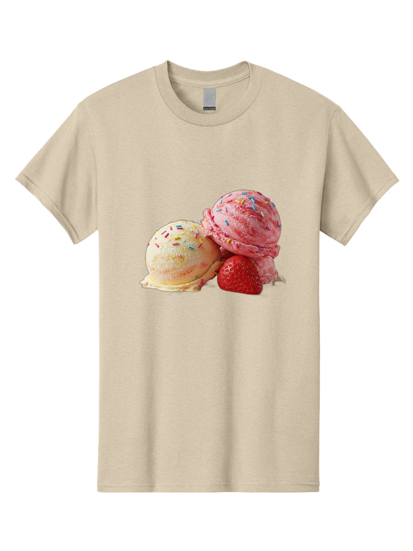 Ice-Cream-Scoops-With-Sprinkles Men'S Graphic Tee, 100% Cotton, Comfortable Casual Summer Wear, Machine Washable, Vintage Camera, Old Camera, Antique Camera, Black Camera, Classic Photography, Photography Equipment, Nostalgic Device, Baj510 13