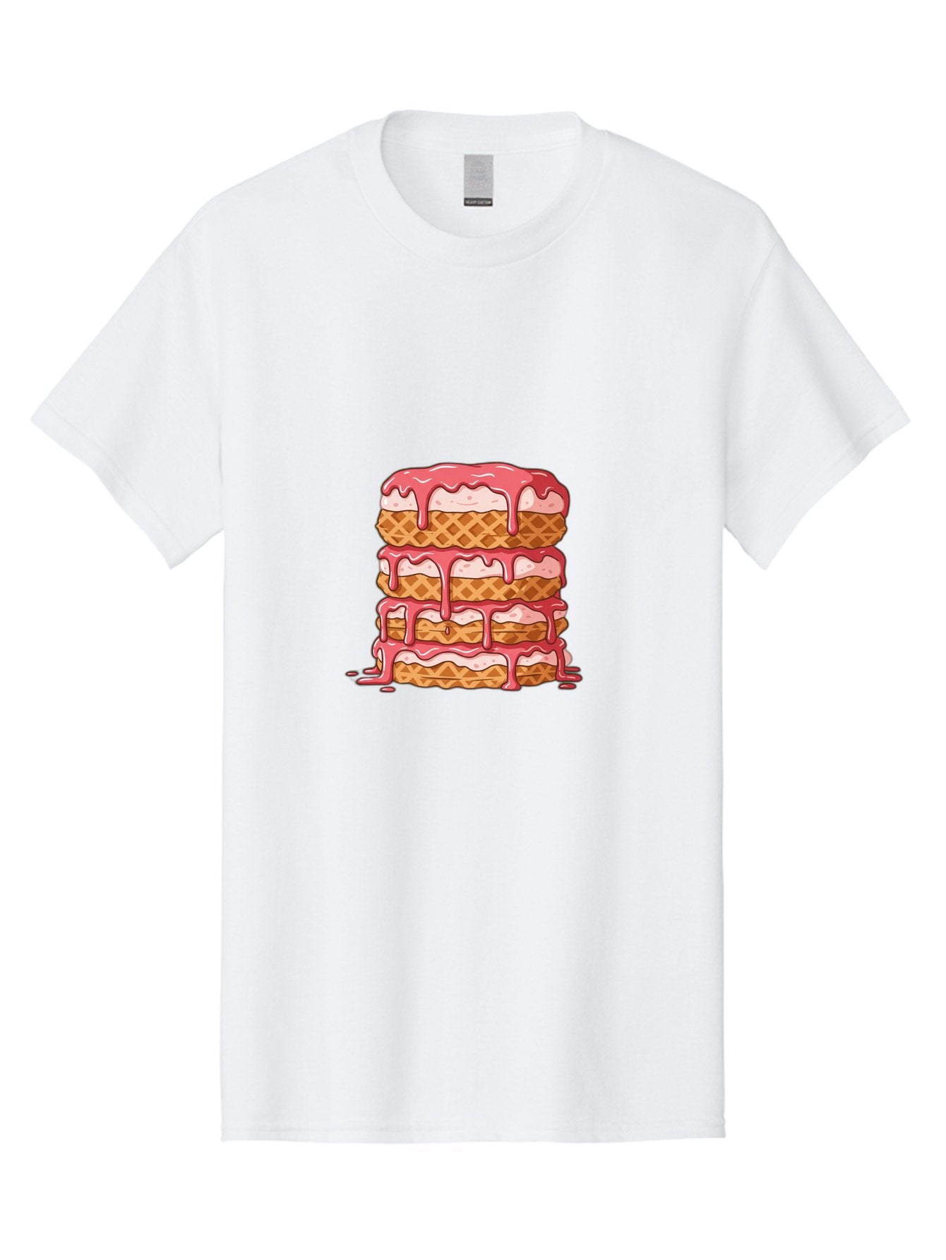 Ice-Cream-Waffle-Sandwich Men'S Graphic Tee, 100% Cotton, Comfortable Casual Summer Wear, Machine Washable, Vintage Camera, Old Camera, Antique Camera, Black Camera, Classic Photography, Photography Equipment, Nostalgic Device, Film Camera, Baj511