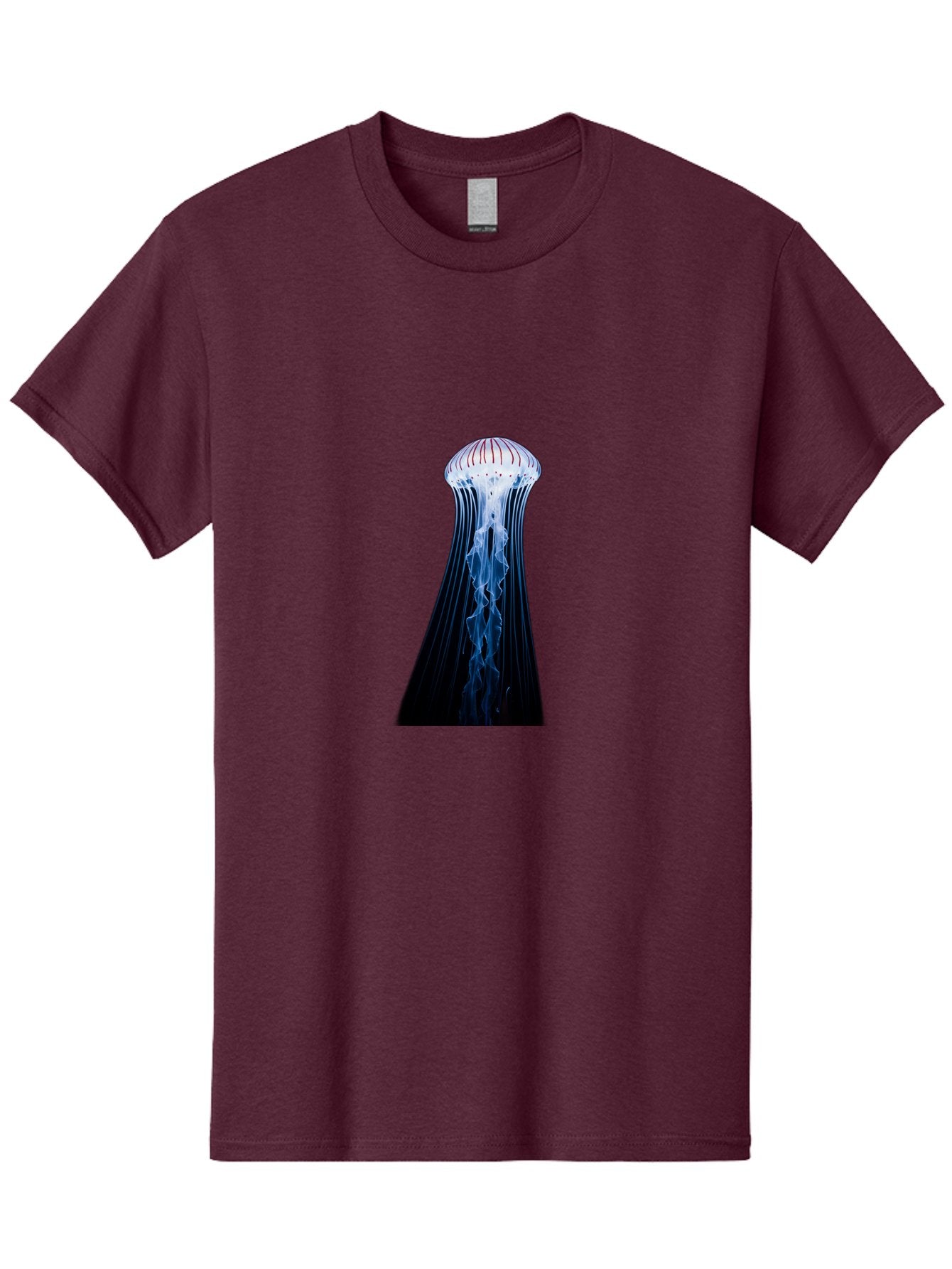 Jellyfish-1 Men'S Graphic Tee, 100% Cotton, Comfortable Casual Summer Wear, Machine Washable, Vintage Camera, Old Camera, Antique Camera, Black Camera, Classic Photography, Photography Equipment, Nostalgic Device, Film Camera, Camera Art Baj514