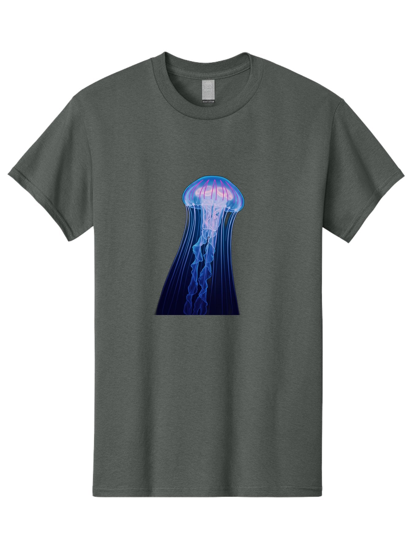 Jellyfish-6 Men'S Graphic Tee, 100% Cotton, Comfortable Casual Summer Wear, Machine Washable, Vintage Camera, Old Camera, Antique Camera, Black Camera, Classic Photography, Photography Equipment, Nostalgic Device, Film Camera, Camera Art Baj519