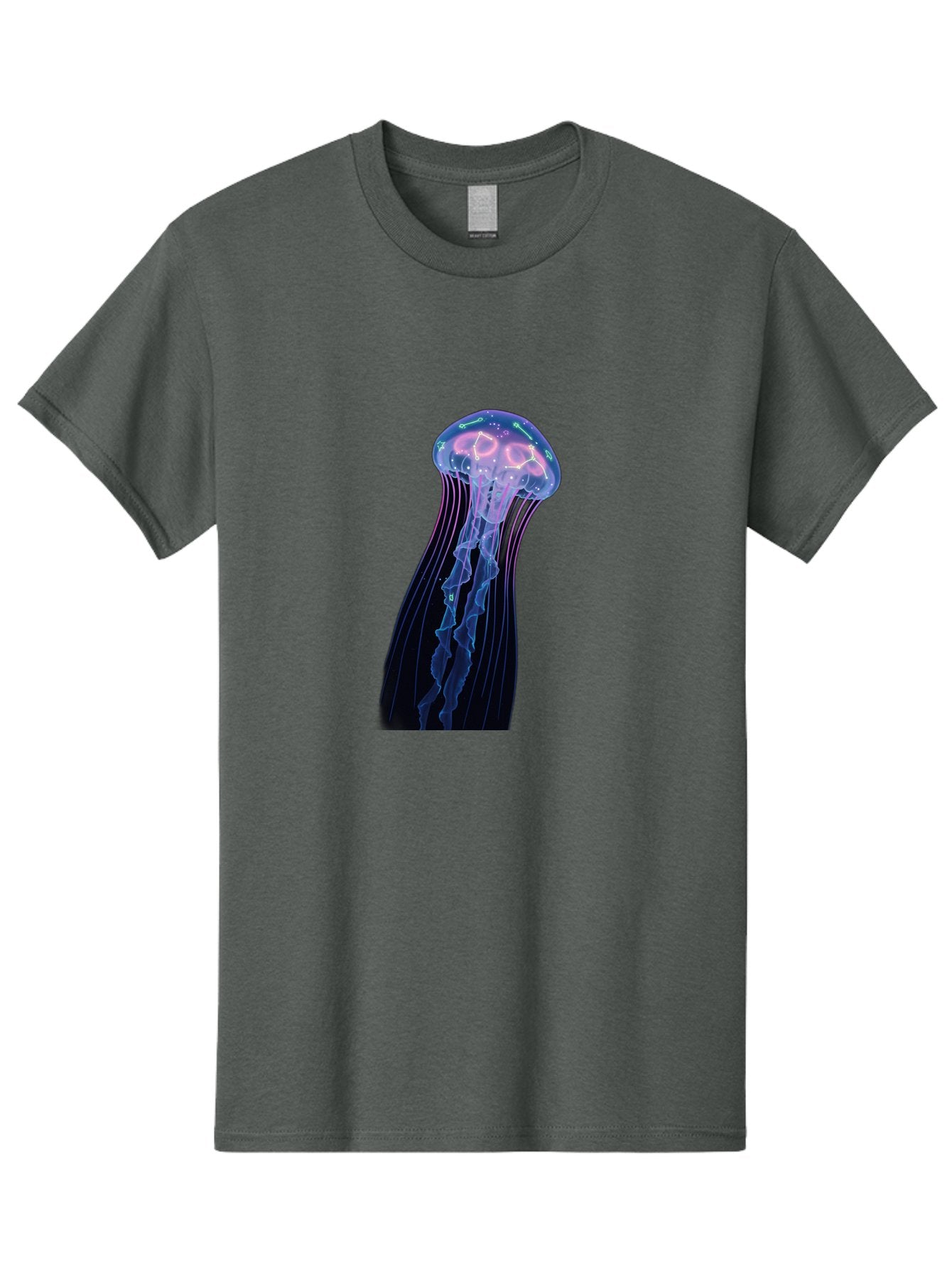 Jellyfish-7 Men'S Graphic Tee, 100% Cotton, Comfortable Casual Summer Wear, Machine Washable, Vintage Camera, Old Camera, Antique Camera, Black Camera, Classic Photography, Photography Equipment, Nostalgic Device, Film Camera, Camera Art Baj520 5